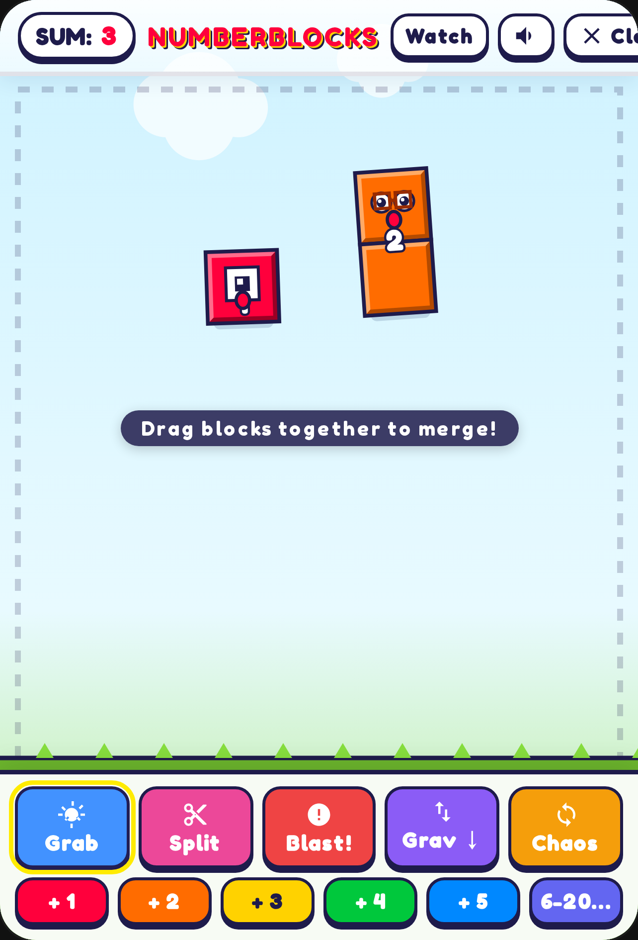 Numberblocks Physics Sandbox cover