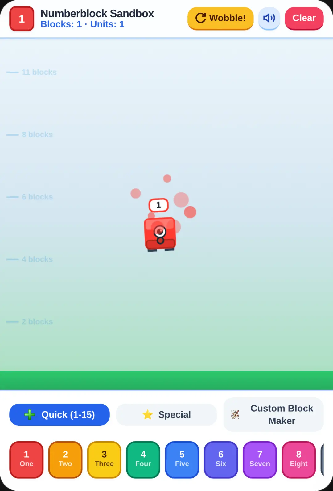Numberblock Sandbox cover