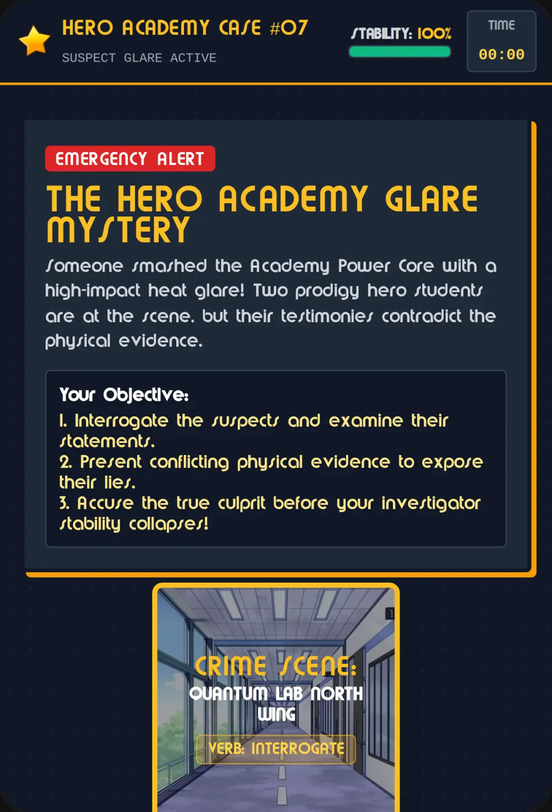 Hero Academy Mystery: Glare of Truth cover