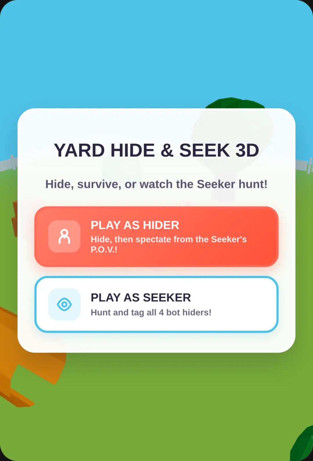 Yard Hide & Seek 3D cover