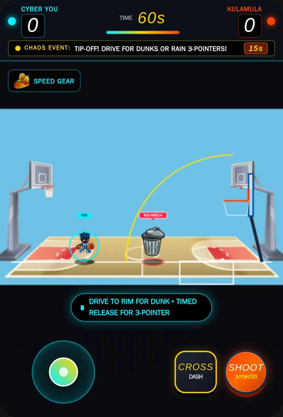 Chaos Cyber Hoops: Streetball Jam cover