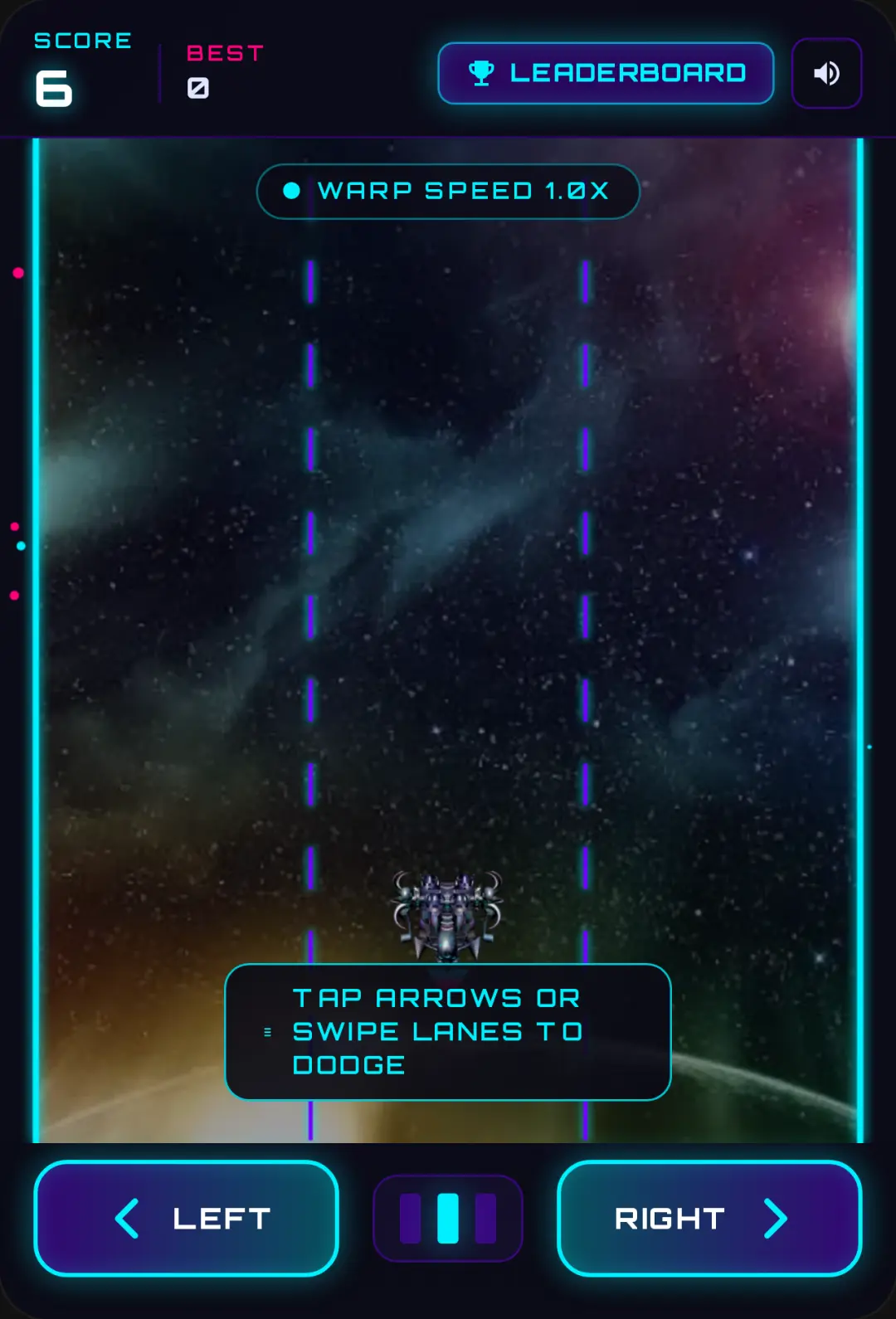 Cosmic Dodger - 3-Lane Planet Dodge cover