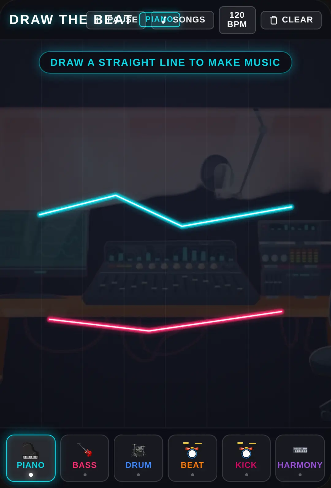 Draw The Beat - Neon Sound Studio cover