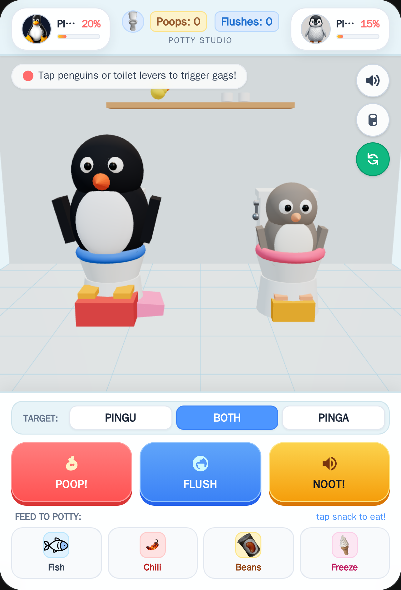 Pingu & Pinga Potty Party cover