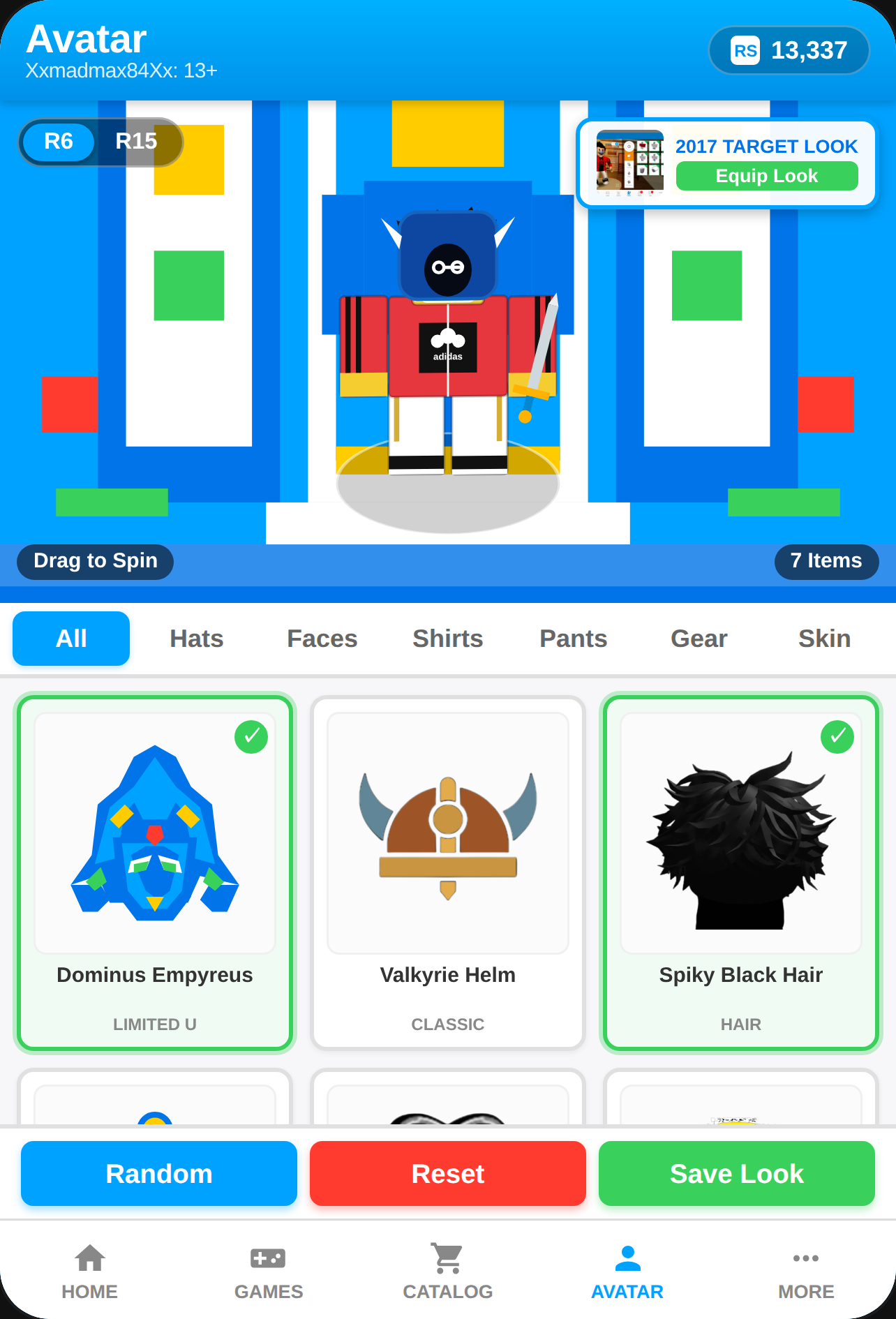 Roblox 2017 Avatar Editor cover