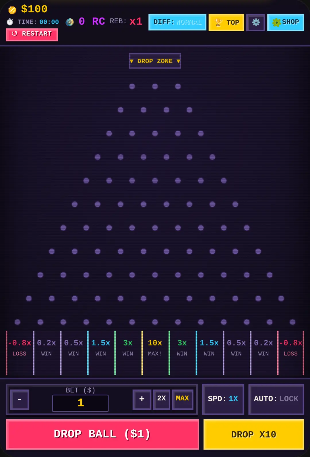 ⚽PIXEL PLINKO ARCADE ⚽ cover