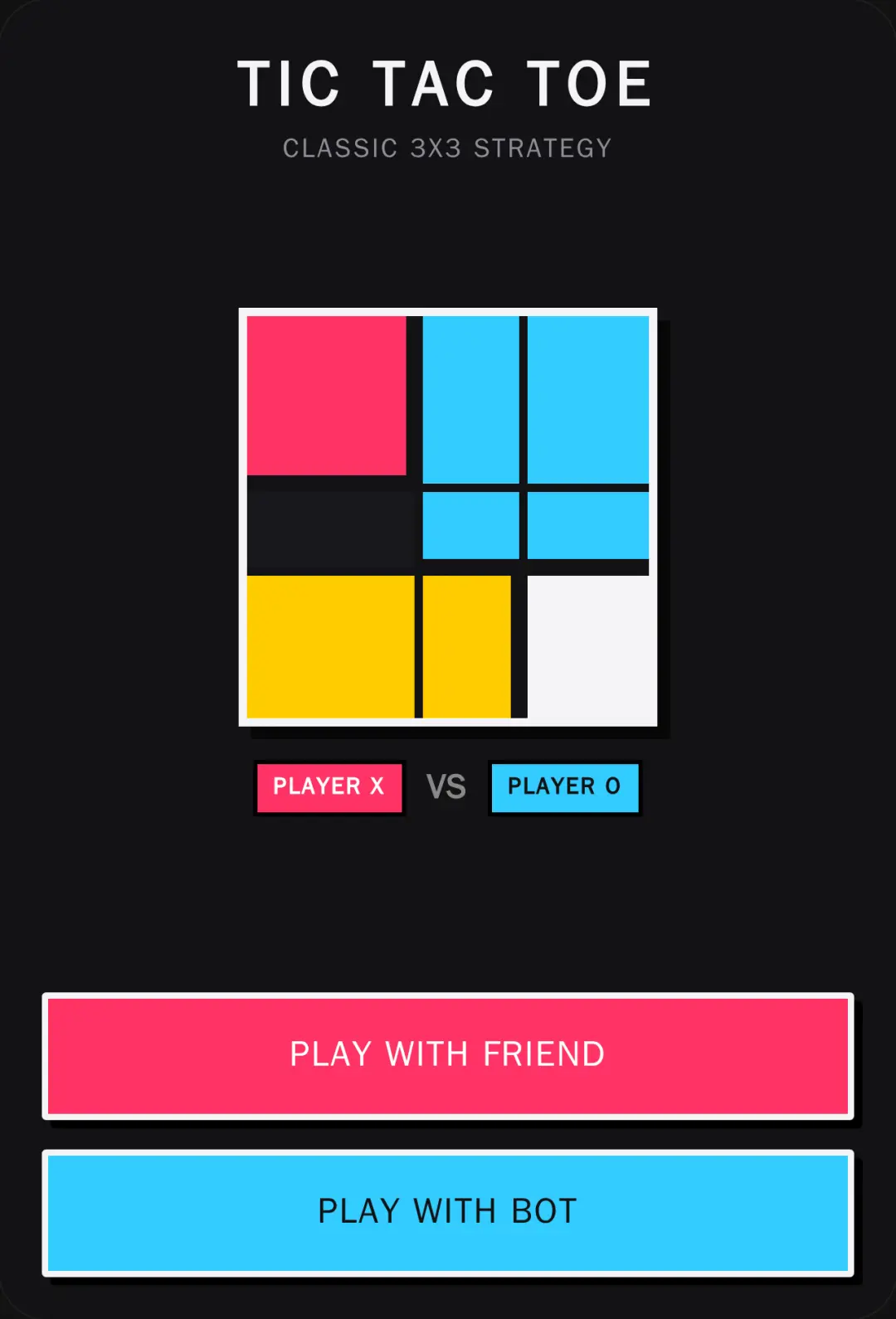 TIC TAC TOE cover