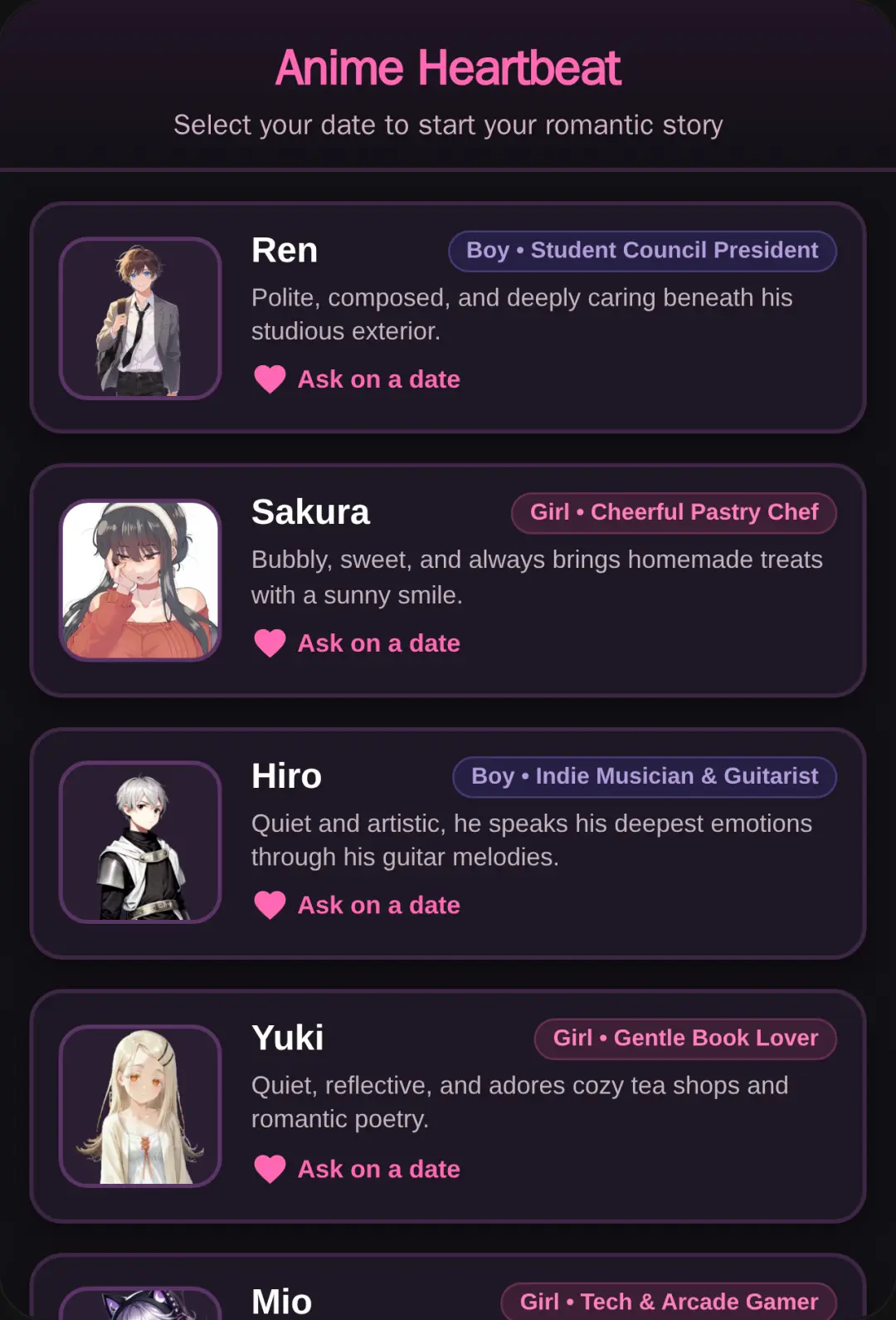 Anime Date Sim cover
