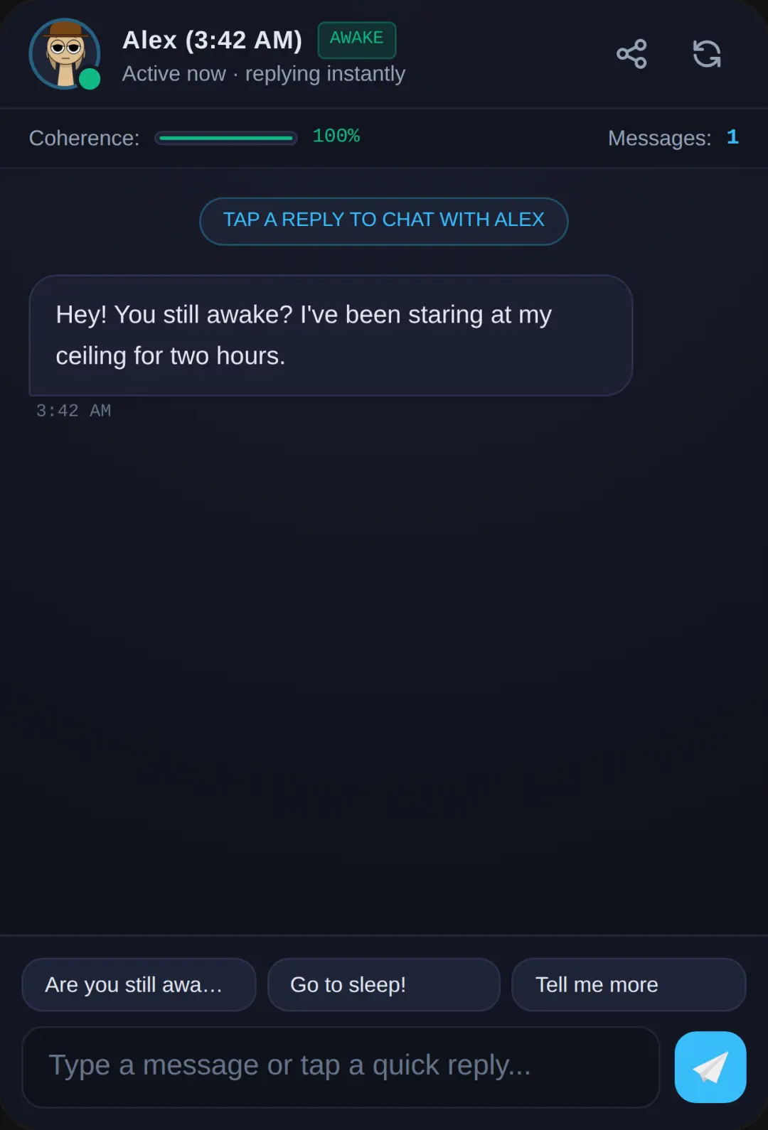 Midnight Chat Simulator cover