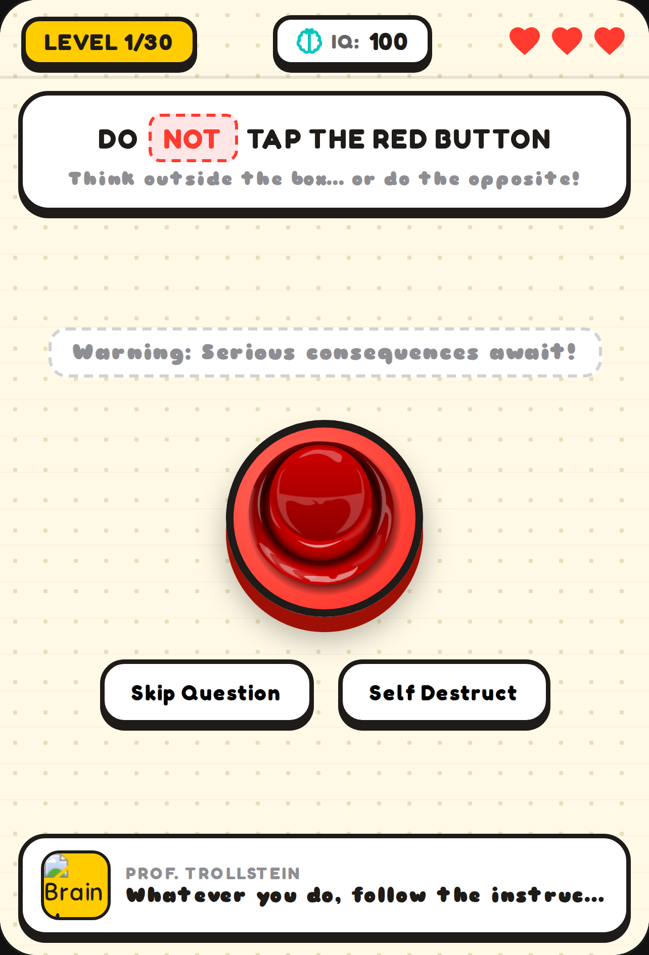 Troll Quiz: Galaxy Brain cover