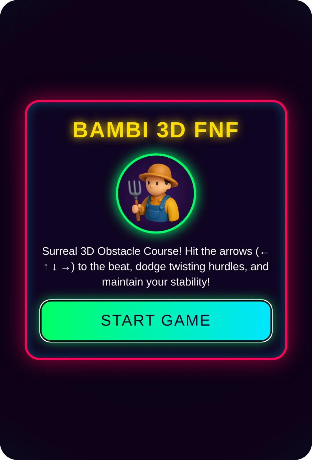 Bambi 3D FNF Rhythm Course cover