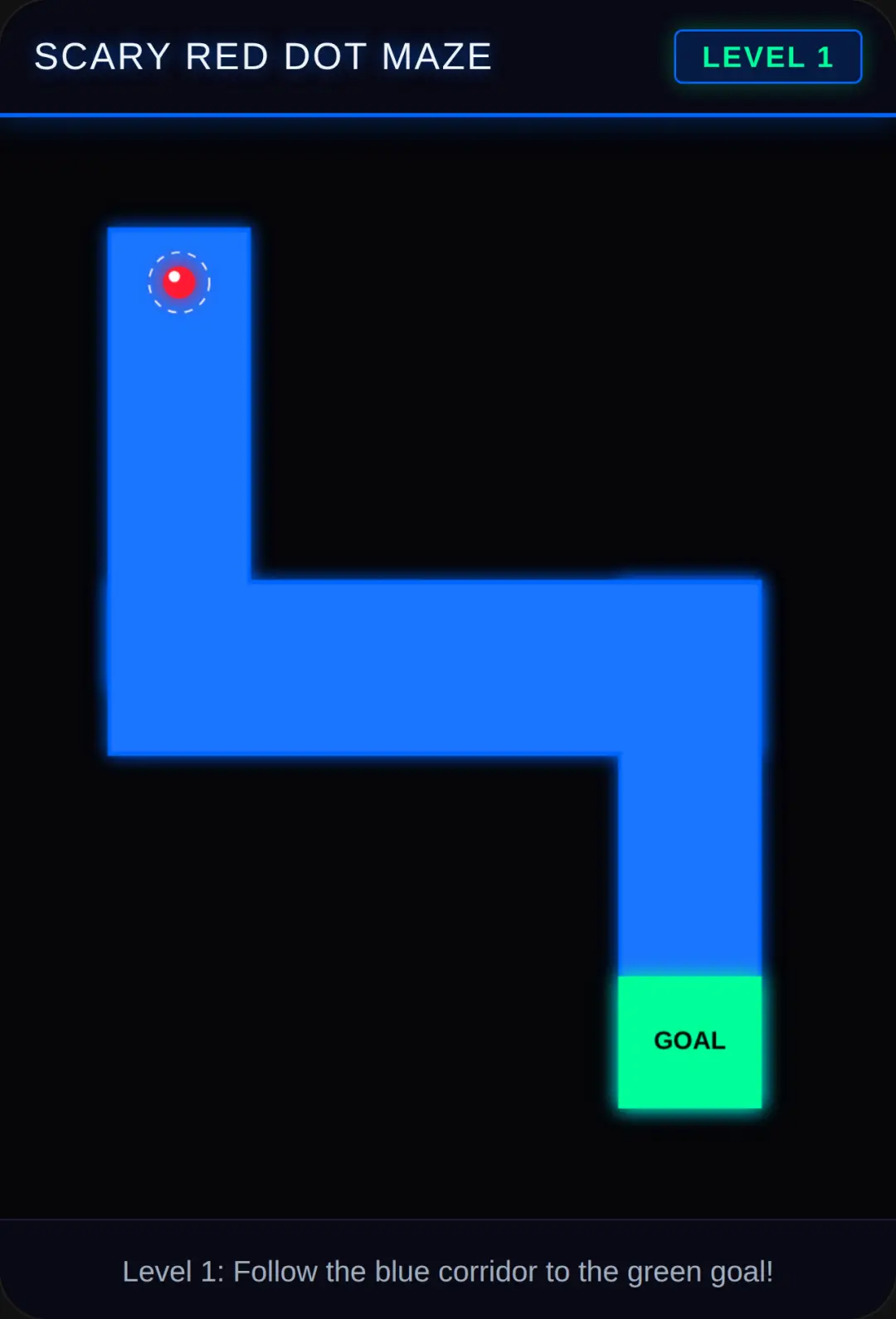 Scary Red Dot Maze cover