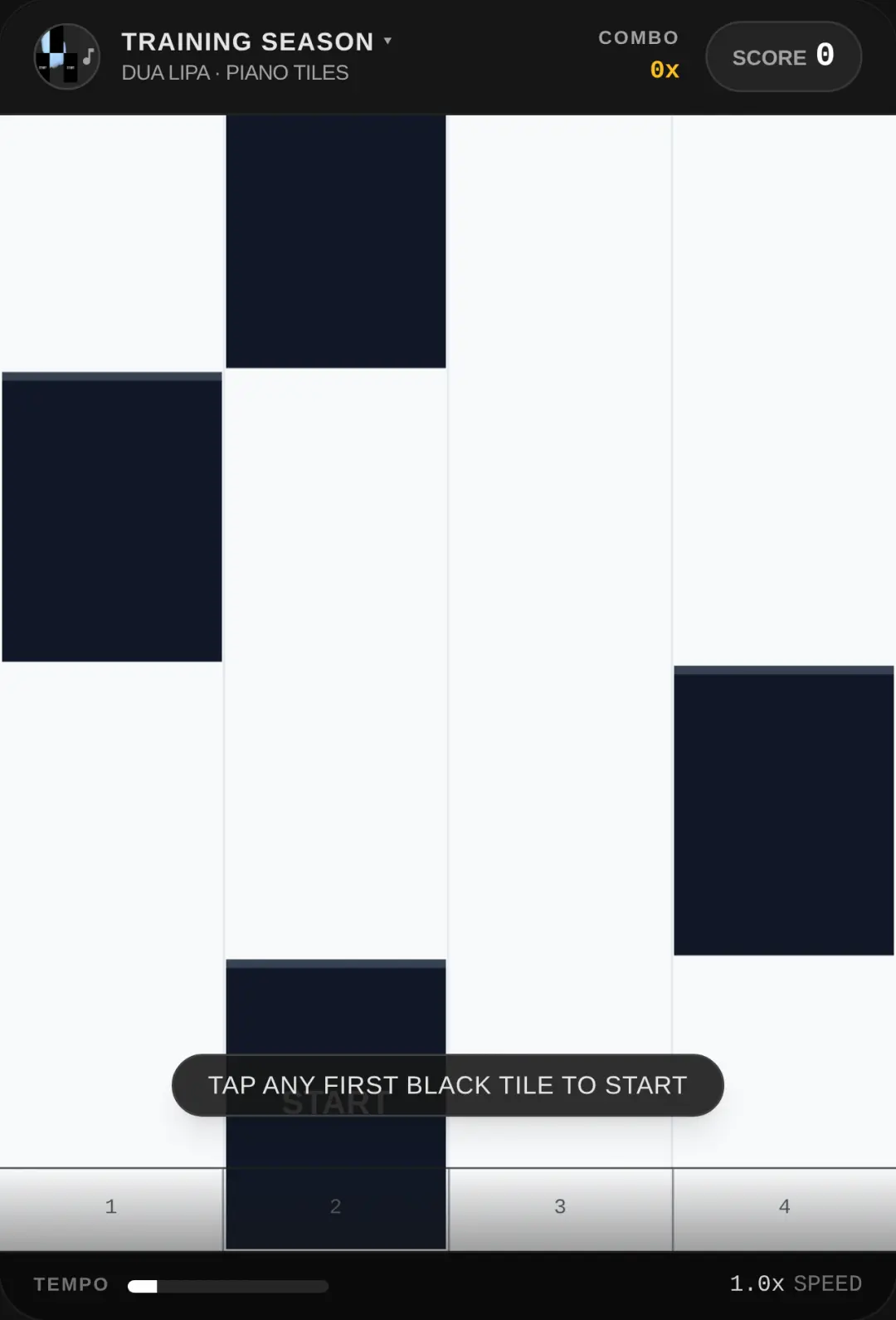 Training Season - Piano Tiles cover