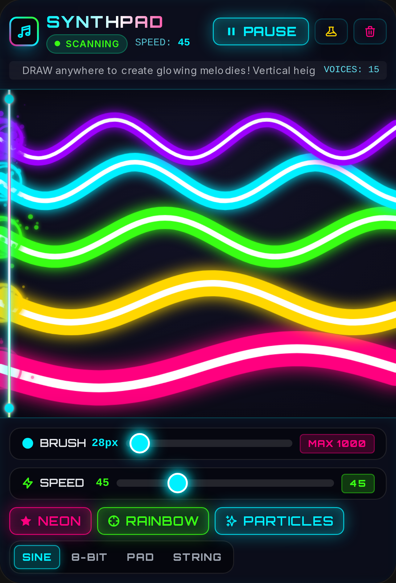 Symphony Synthpad cover