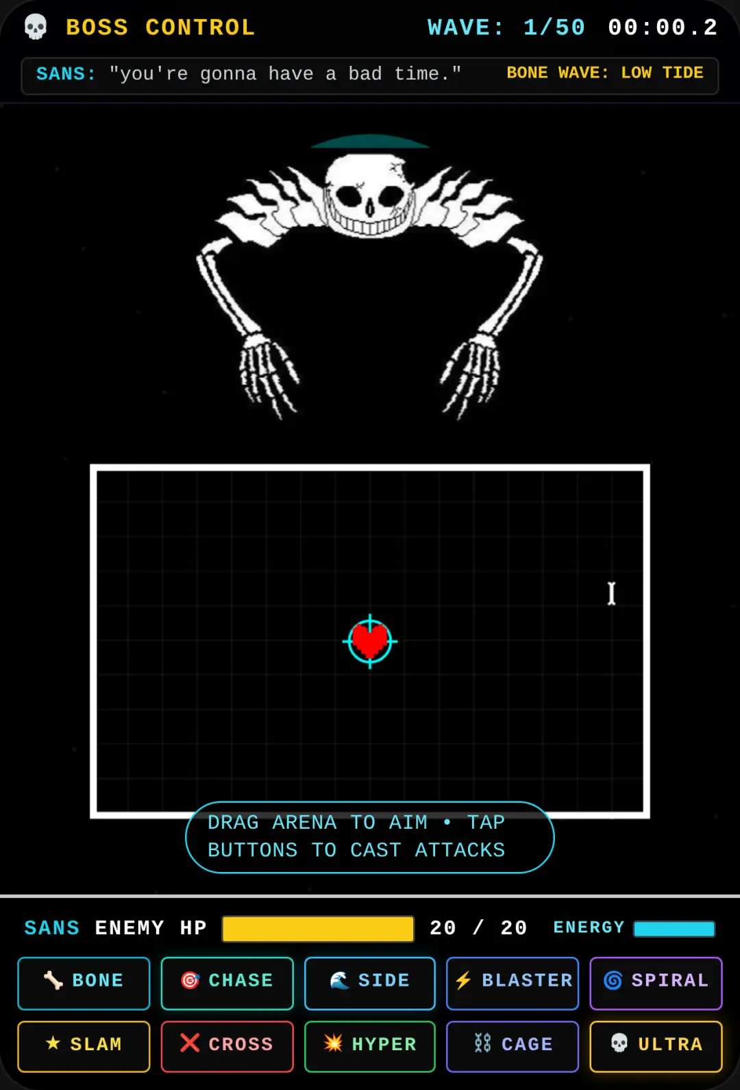 Undertale Giant Sans Boss Battle cover