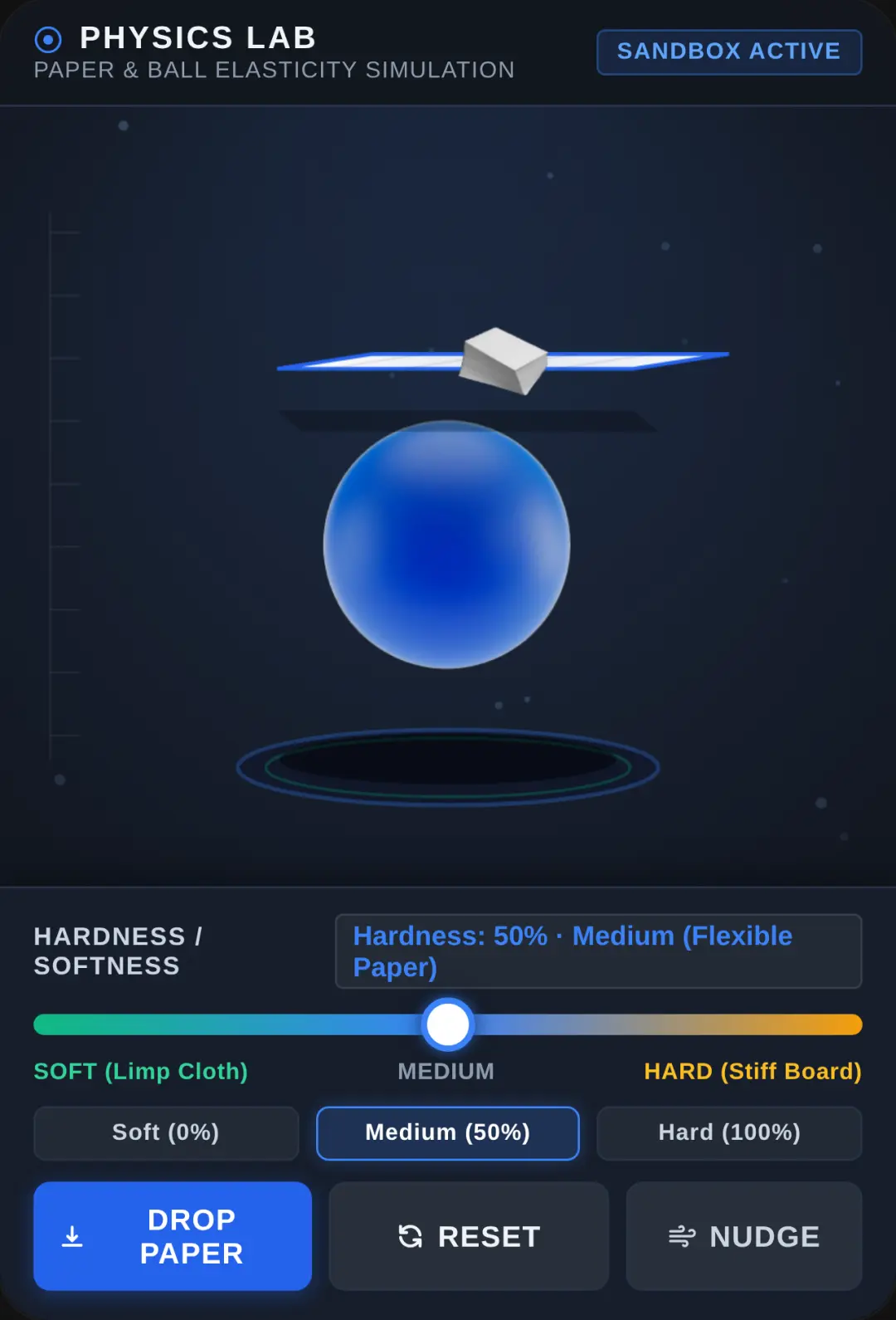 Physics Lab: Paper & Ball cover