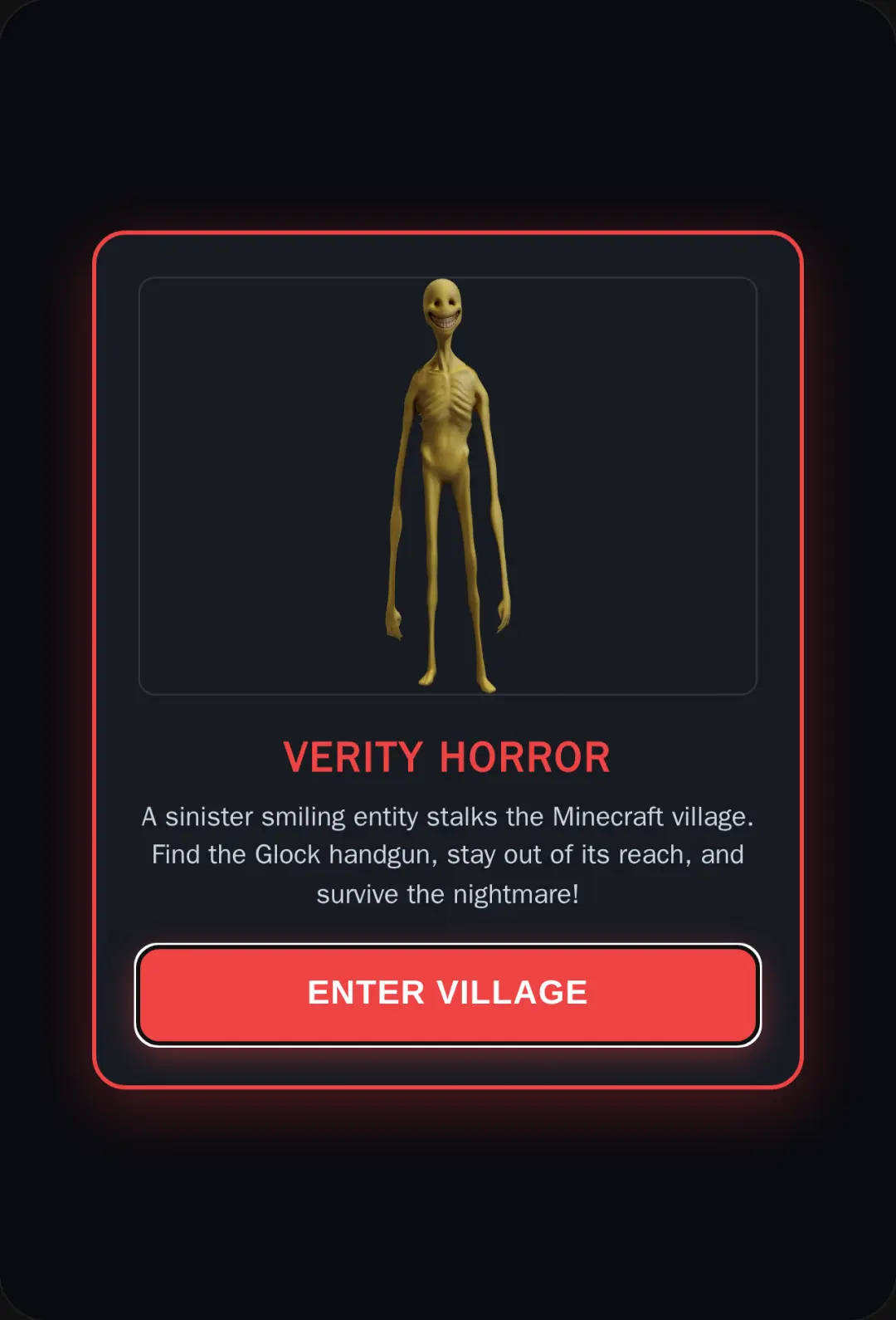 Minecraft Horror Village cover