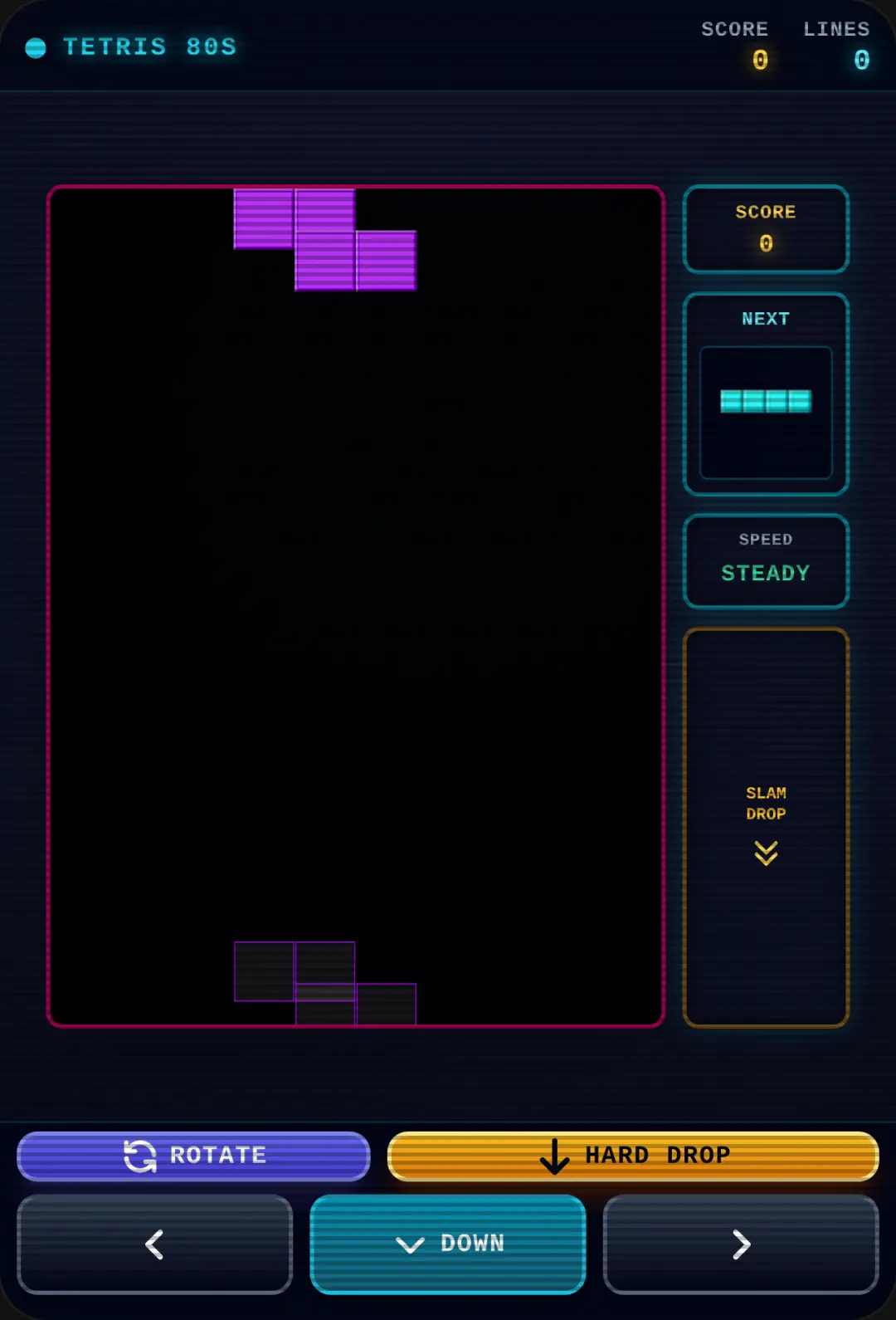 Retro Tetris Arcade cover