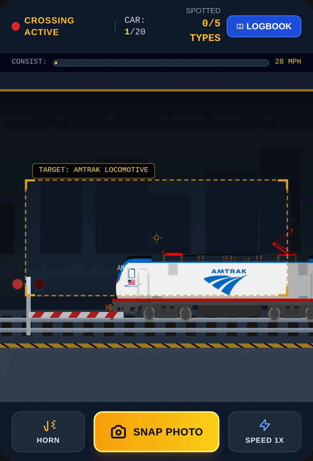 Railroad Crossing Trainspotting cover