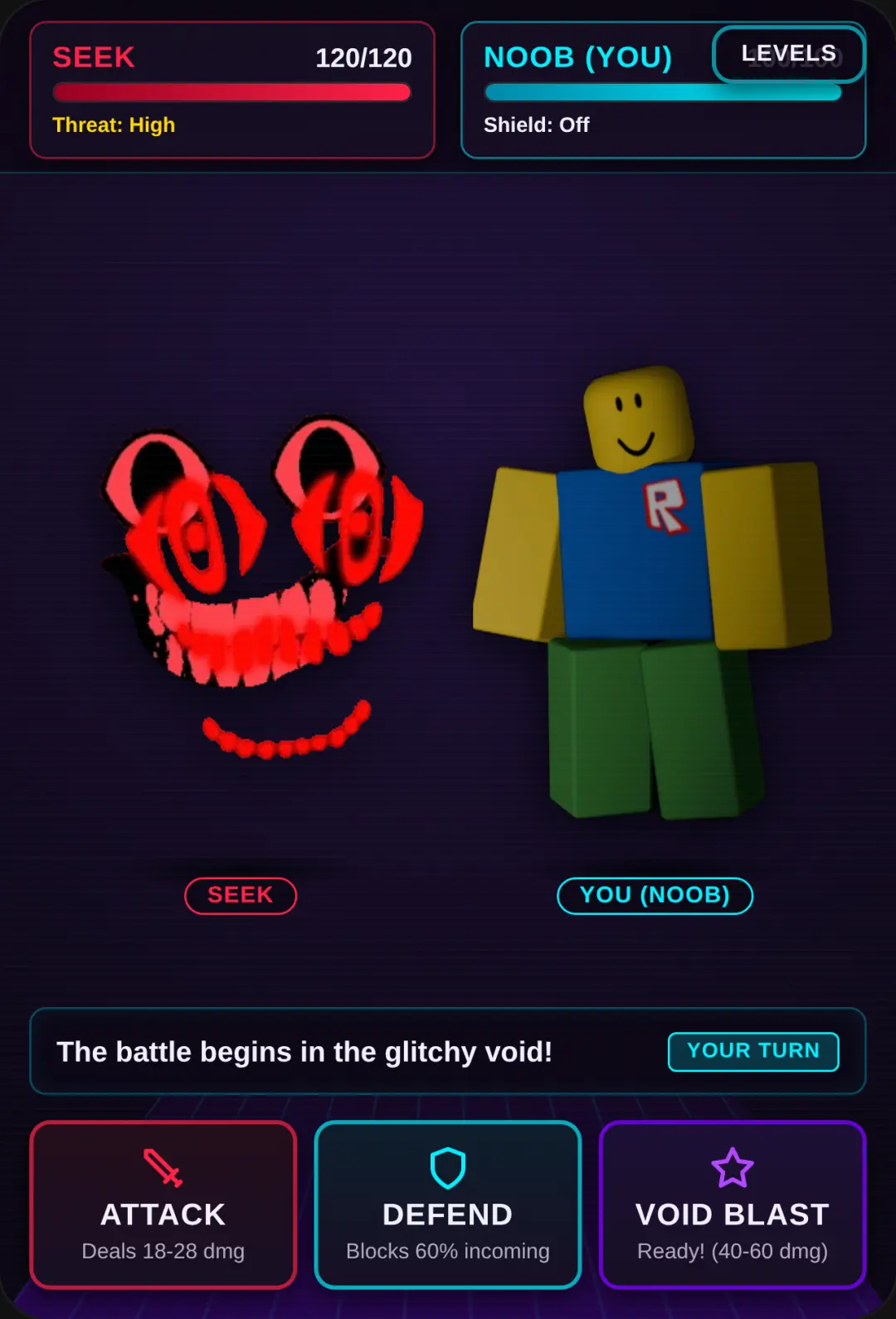 Void Clash: Noob vs S4ek cover
