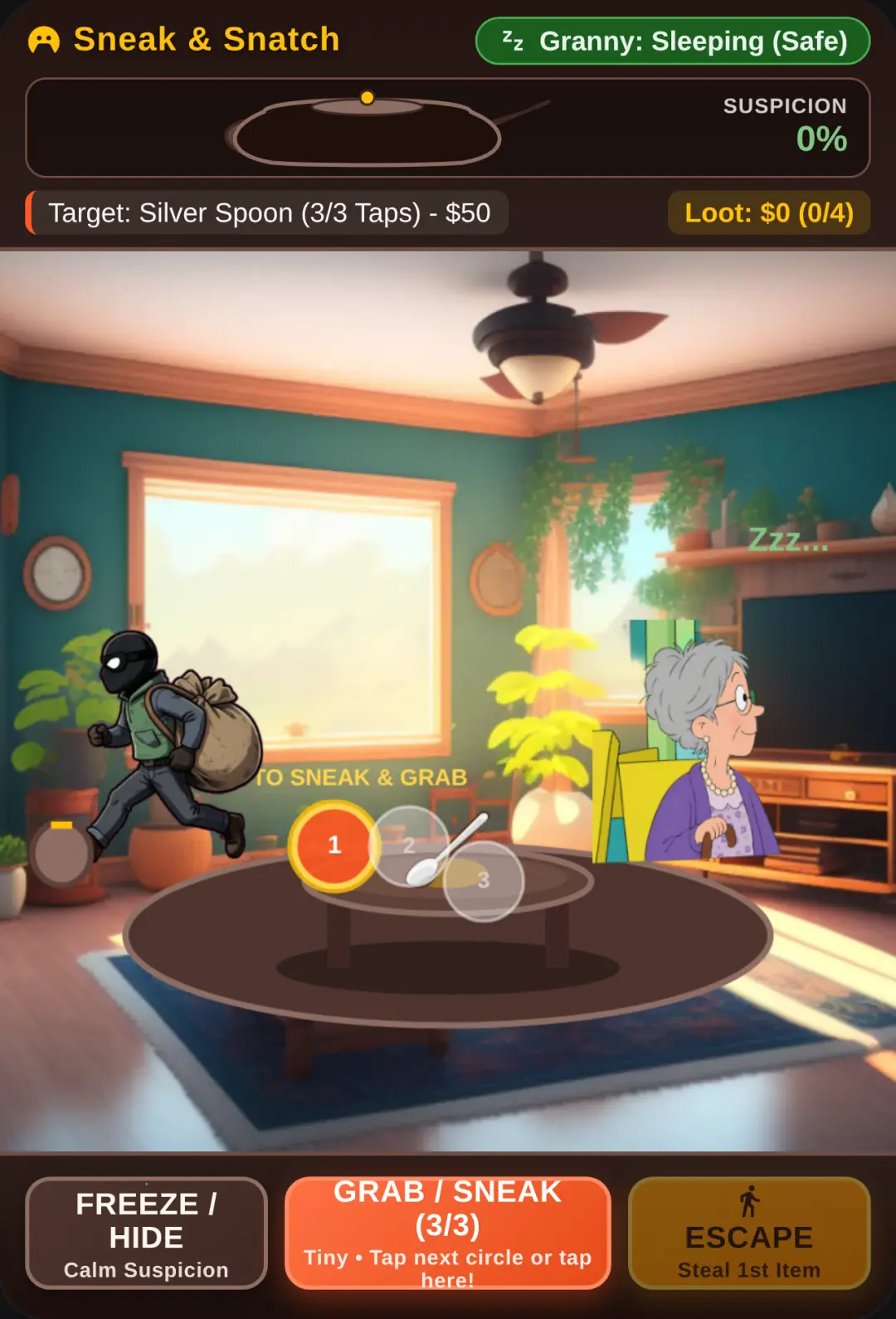 robber vs granny cover