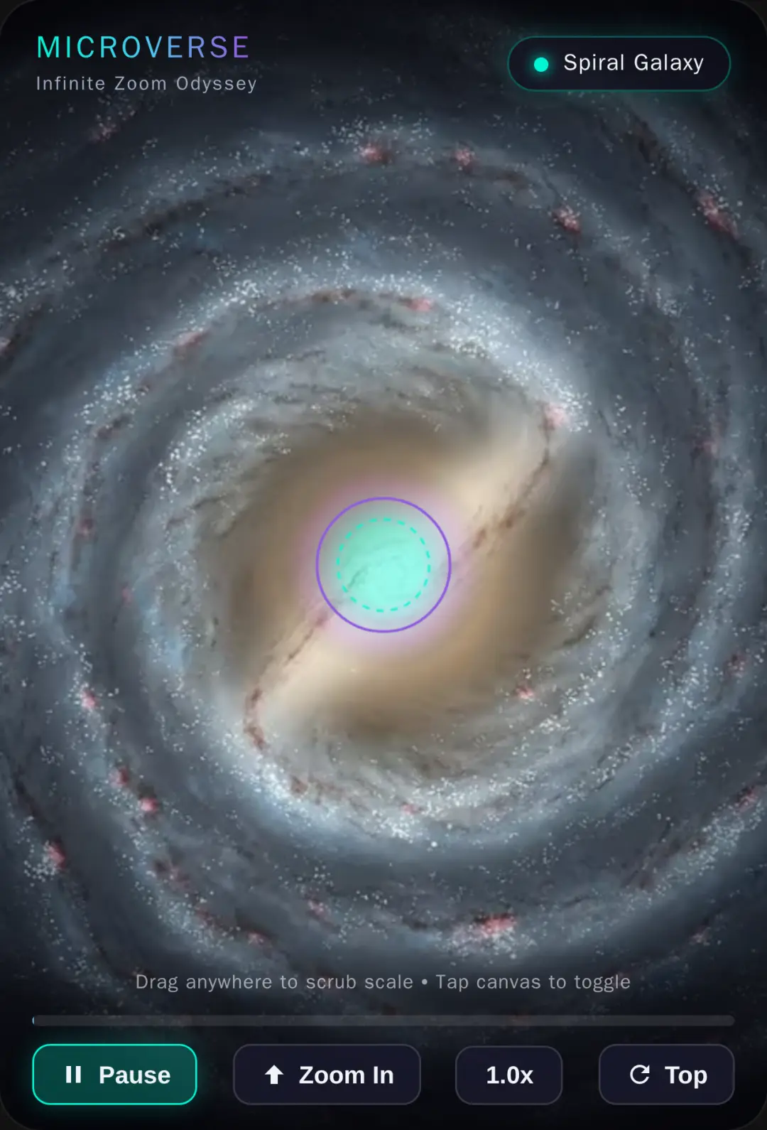 Microverse Infinite Zoom cover