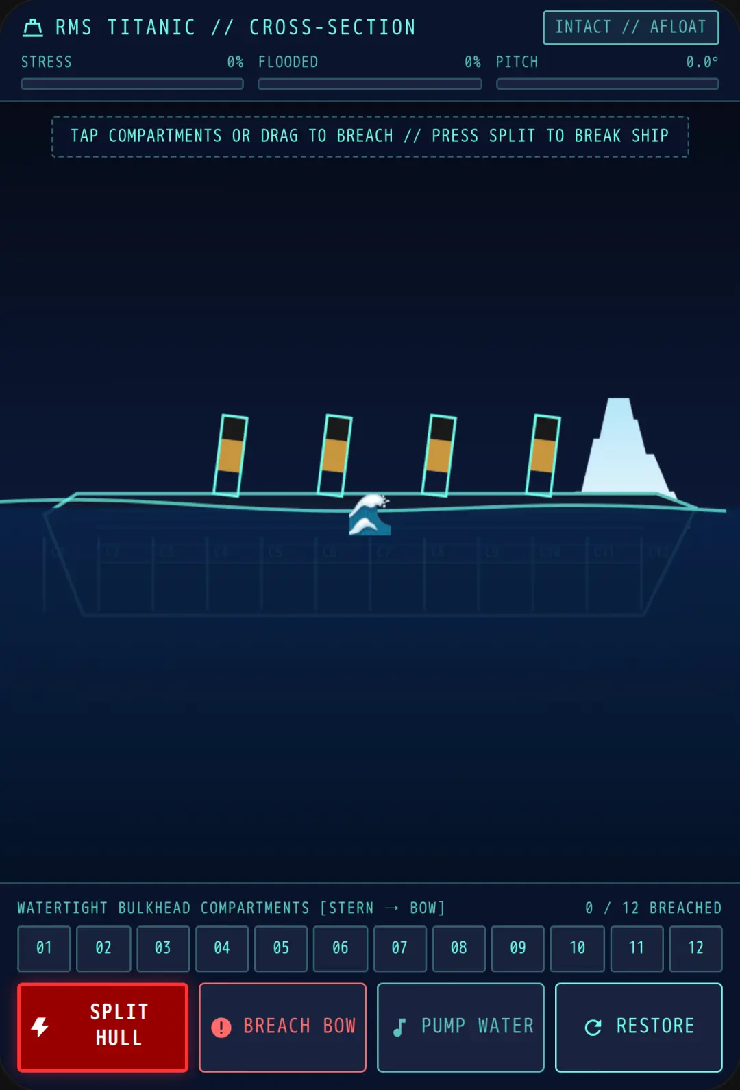 Titanic 2D Sinking Sandbox cover