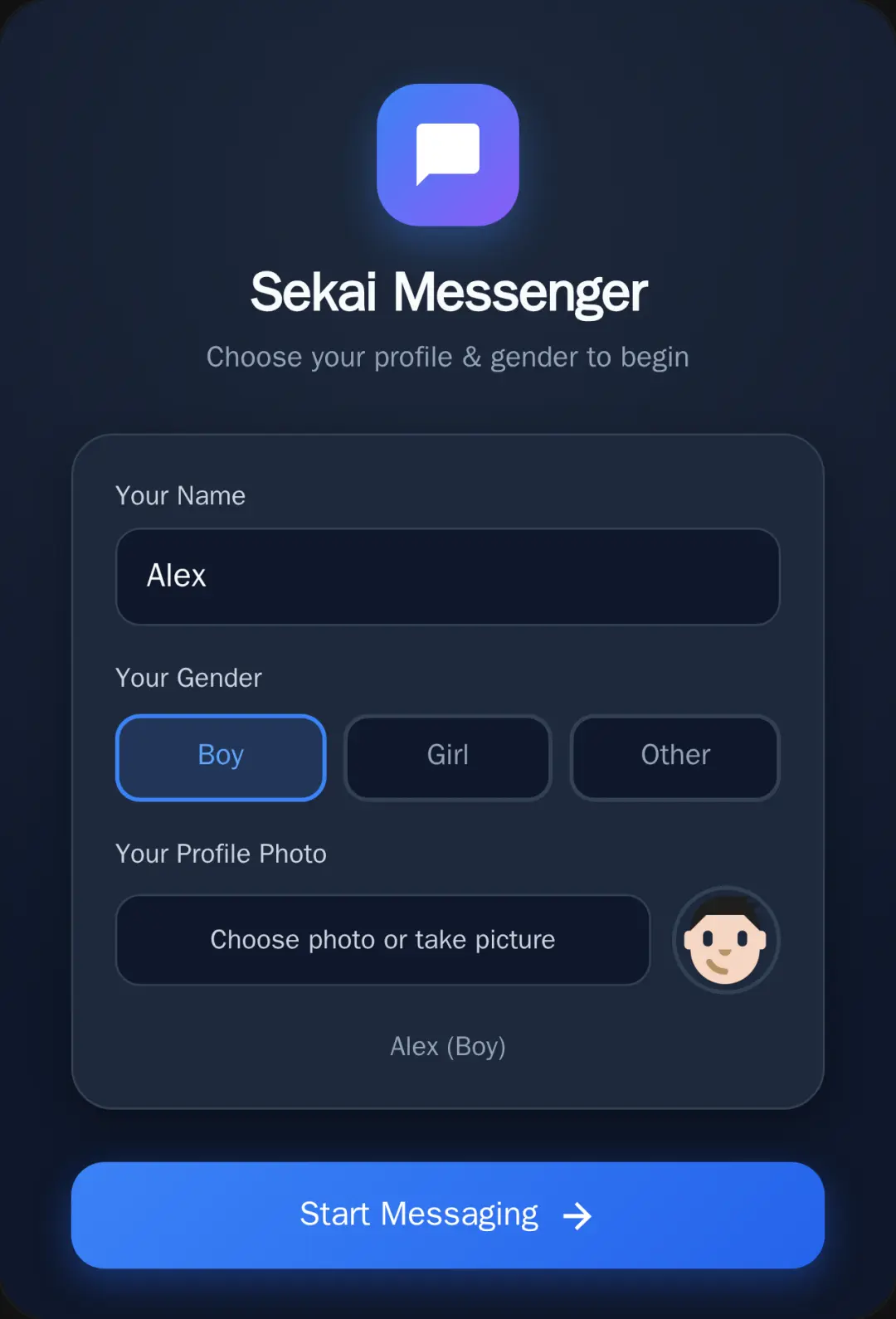 Sekai Chat cover