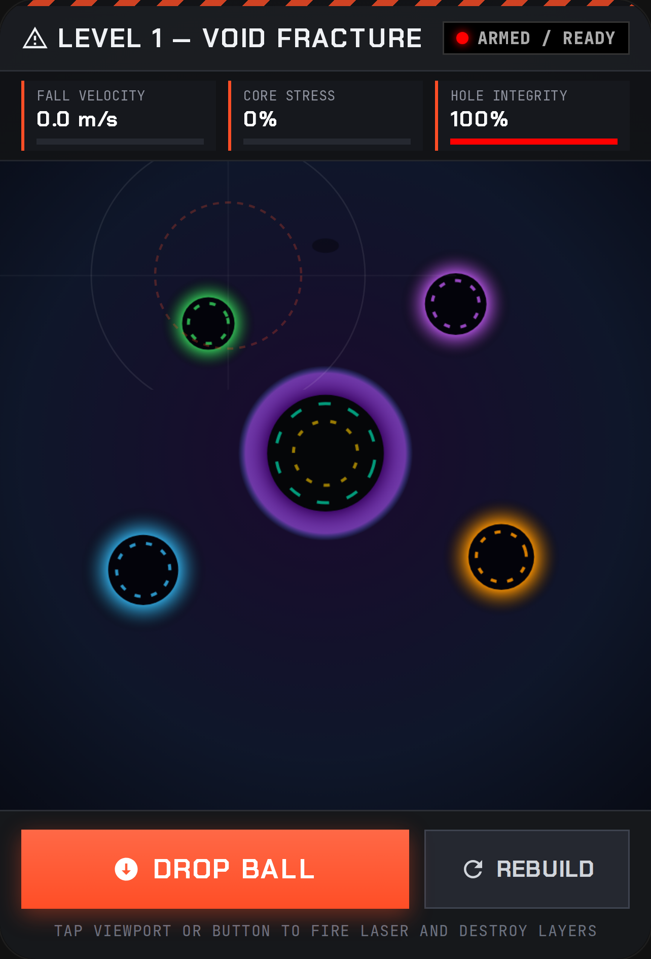 STRESS TEST: VOID FRACTURE (swipe layers for em to explode 💥) cover