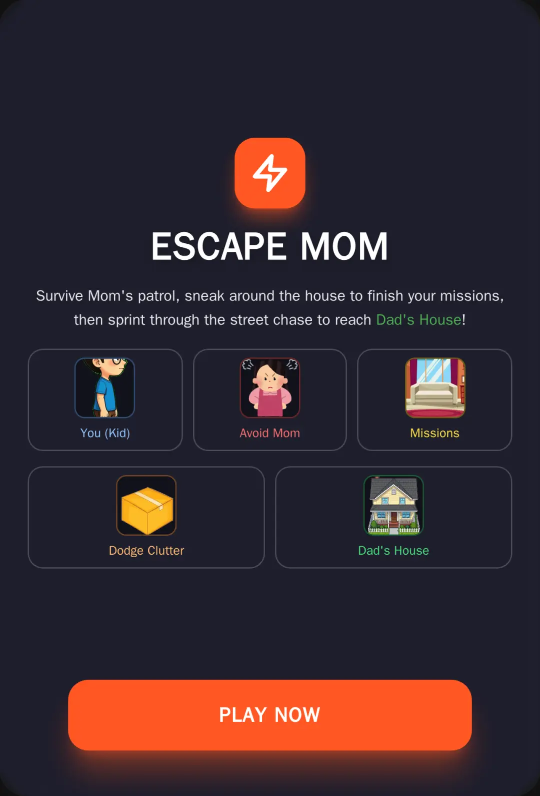 Escape Mom: Dad's House Run cover