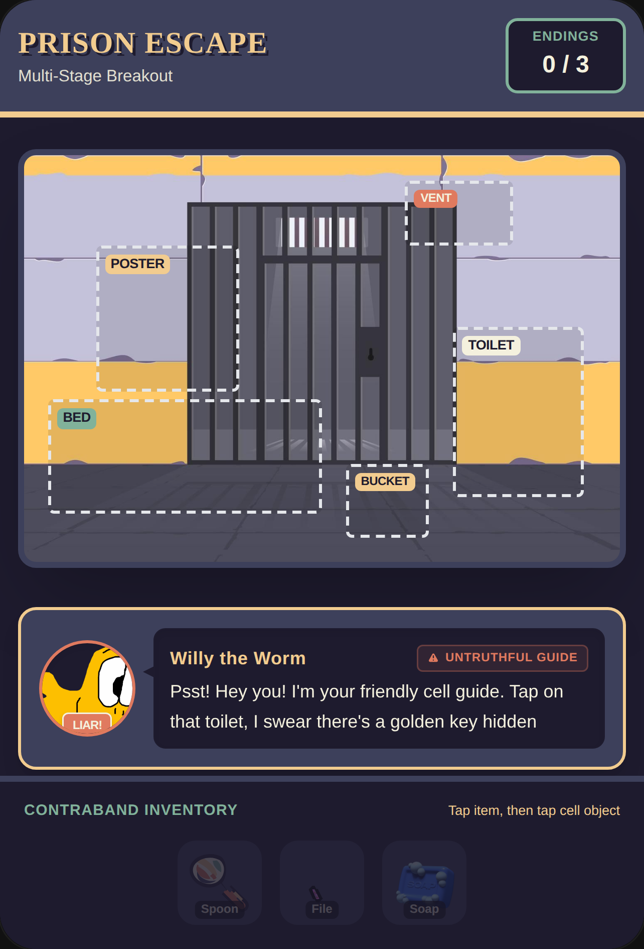 Prison cover