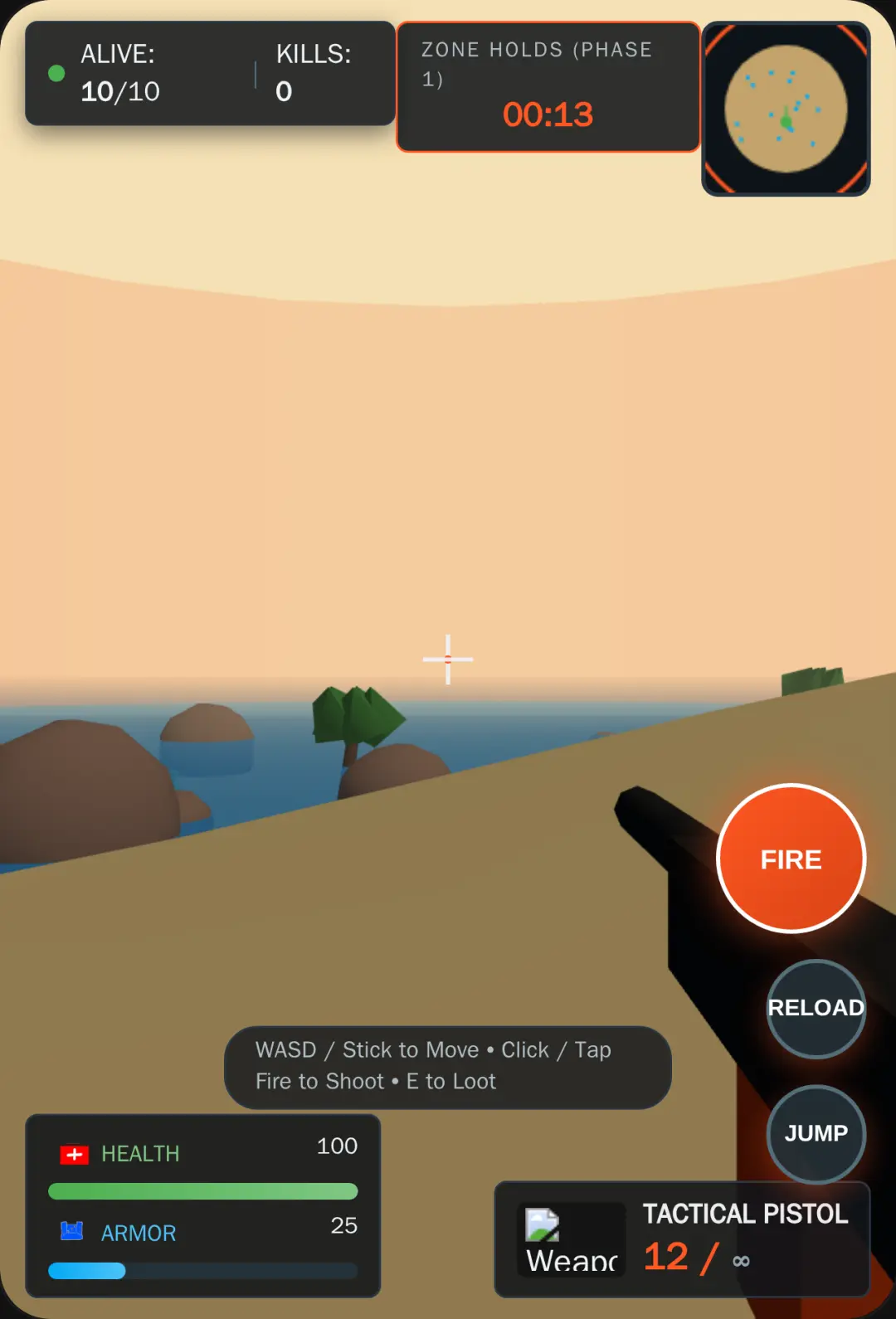 Desert Island Battle Royale cover
