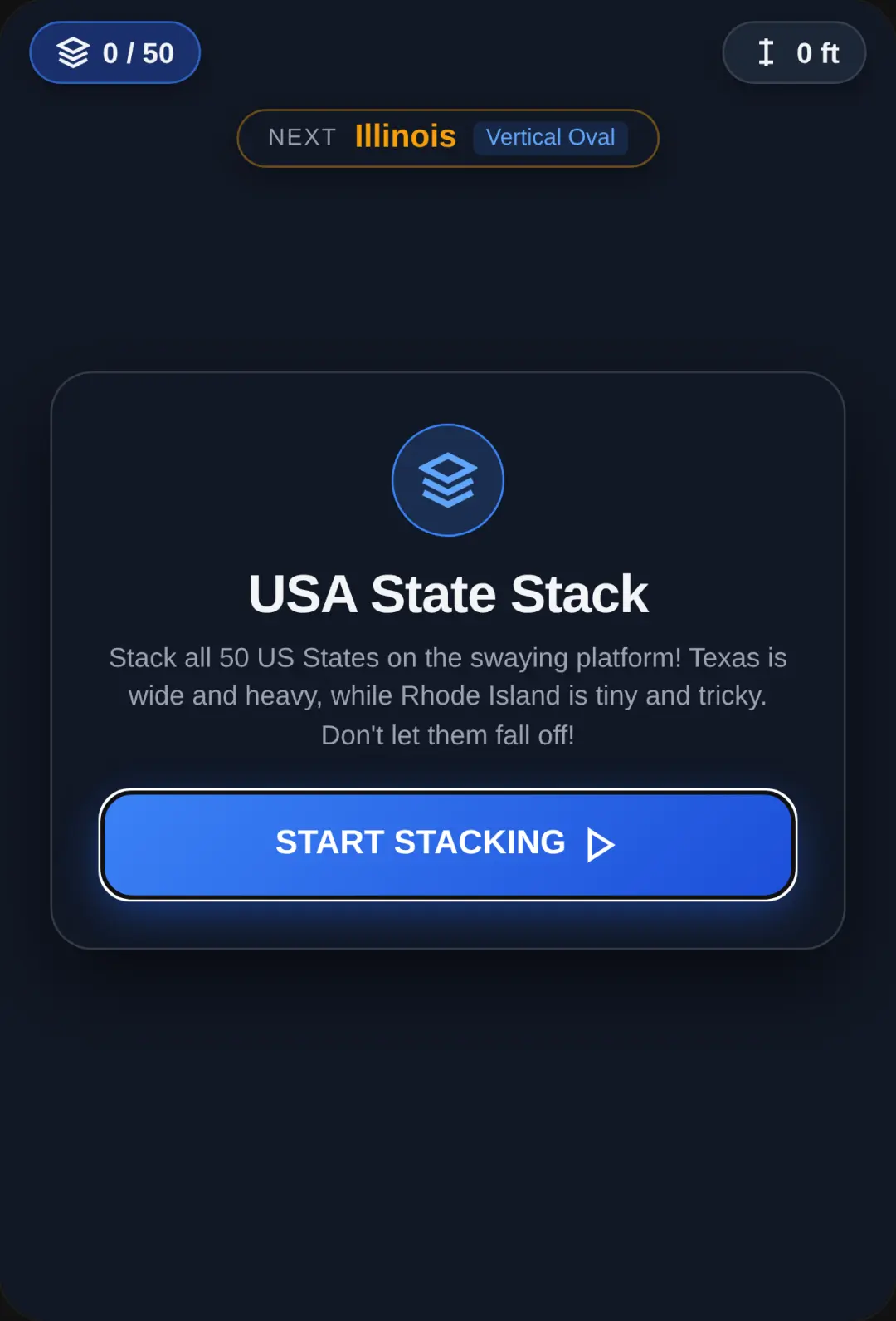 Stack the States :) cover