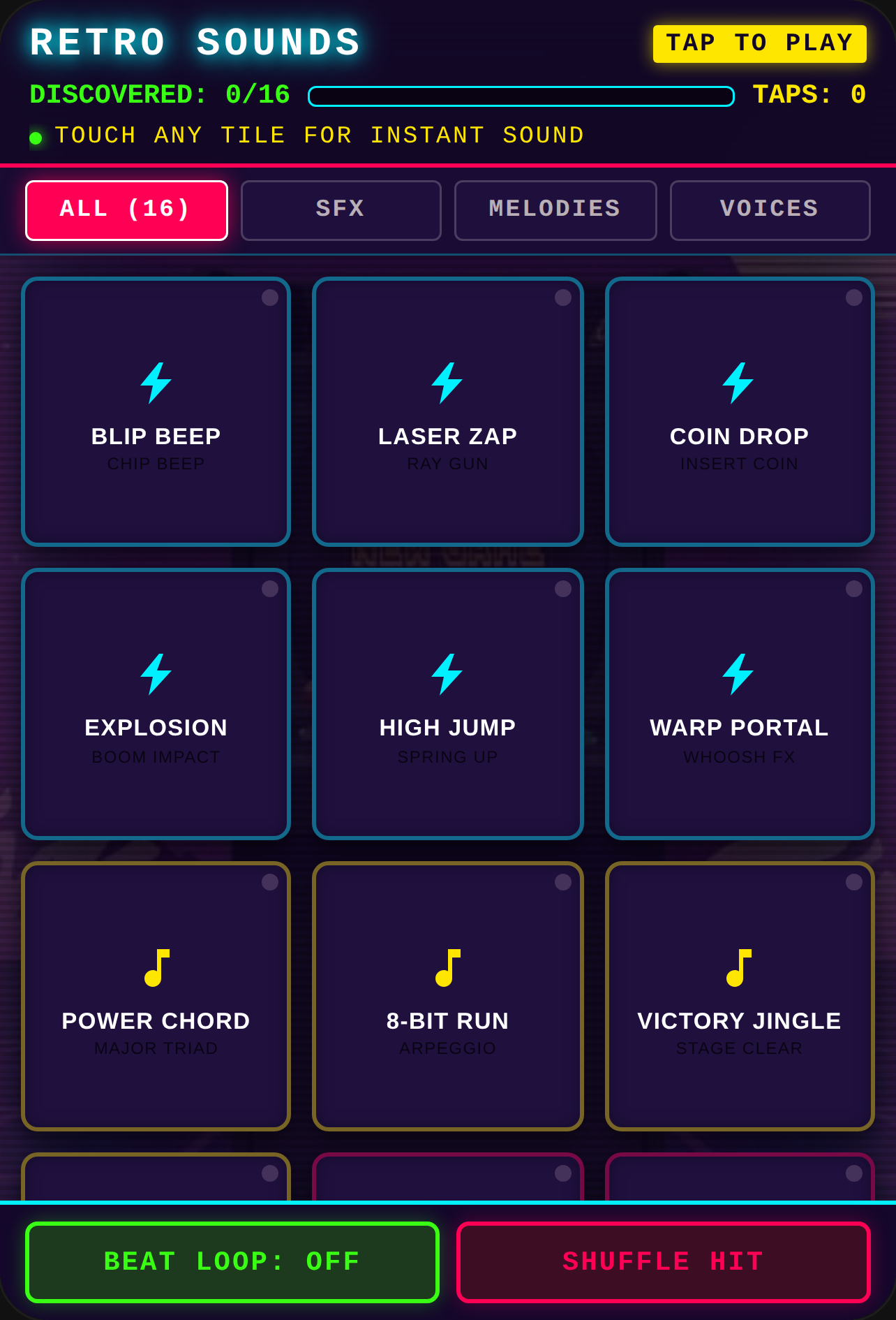 Arcade Soundboard cover