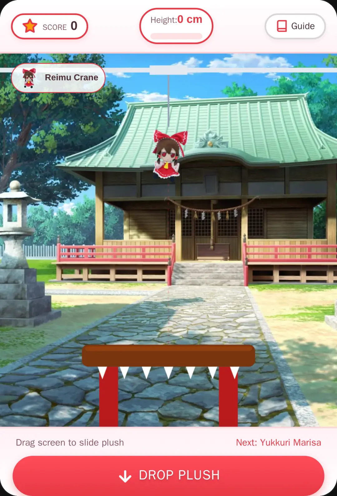 Yukkuri Fumo Tower: Physics Stacker cover