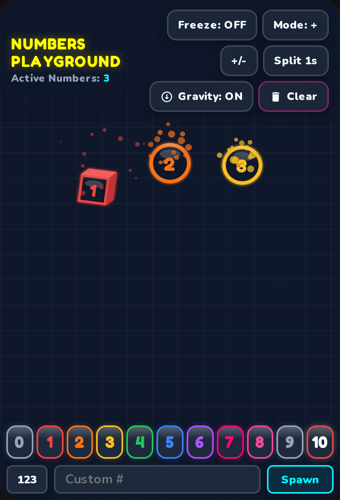 Numbers Playground
