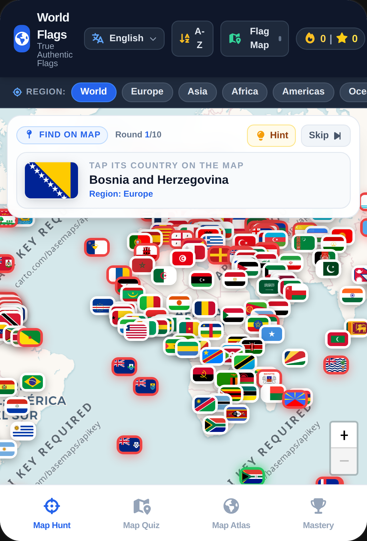 World Flag Explorer & Quiz Challenge cover