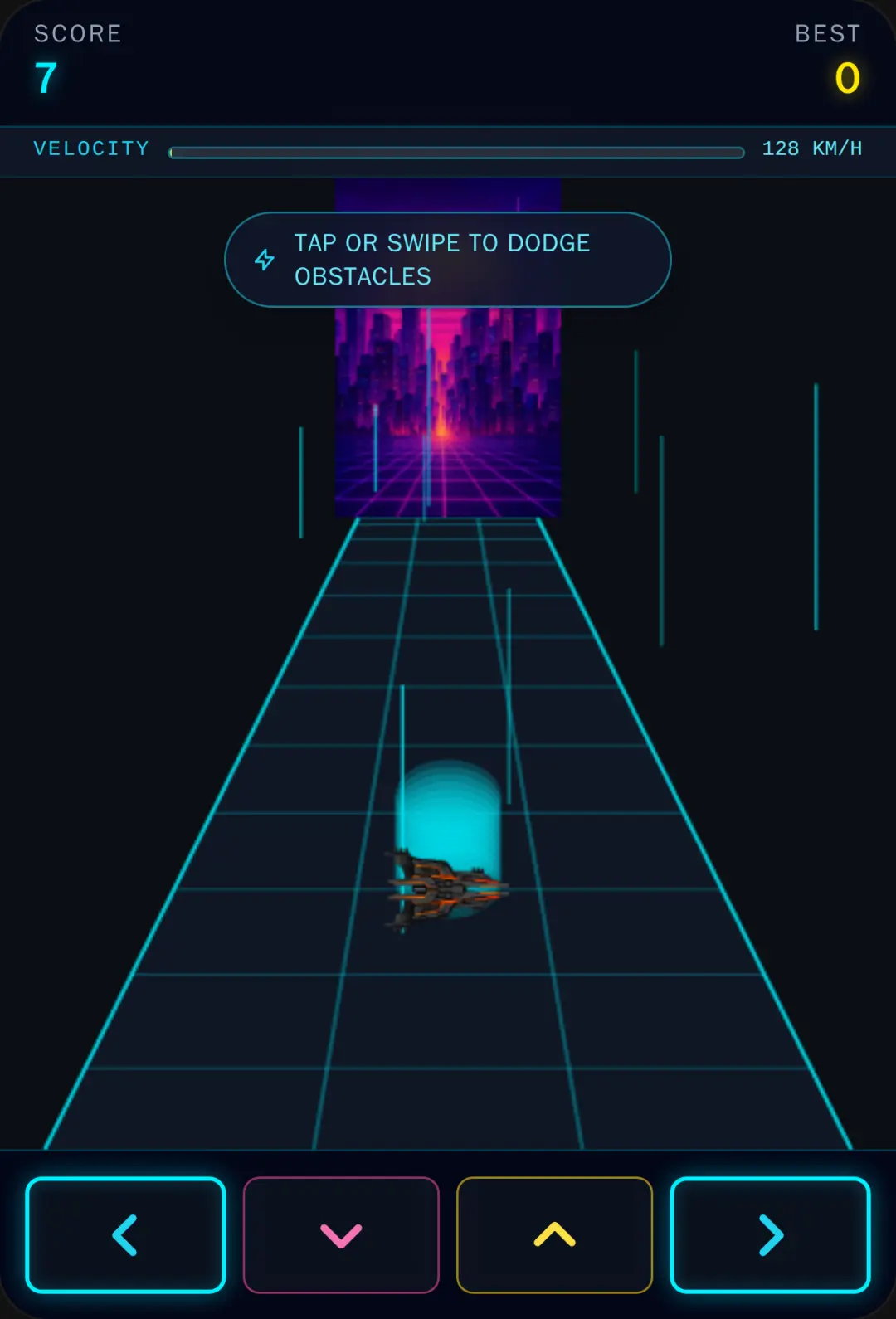 ZOOM — Infinite High-Speed Neon Runner cover