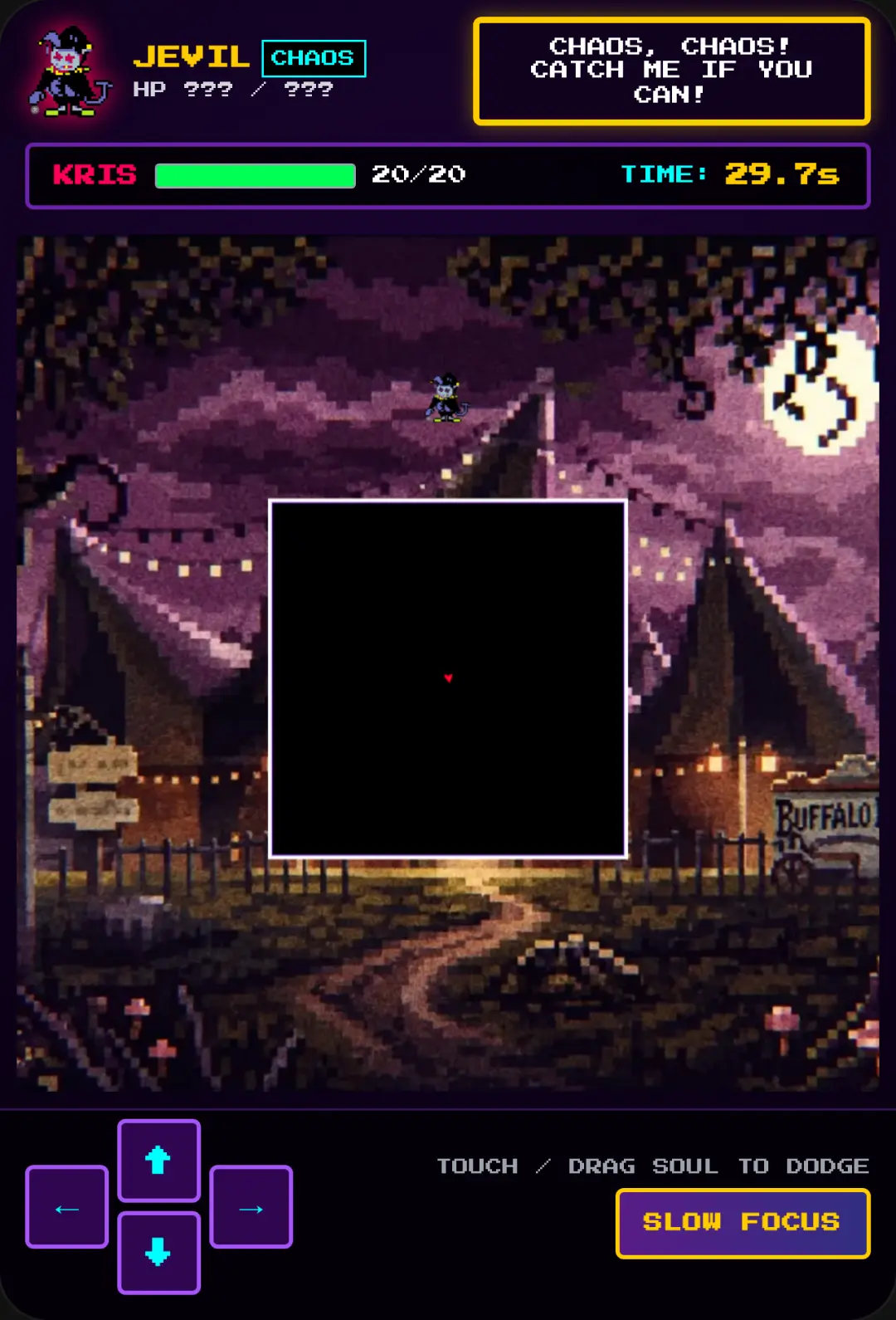 Deltarune: Jevil boss fight cover