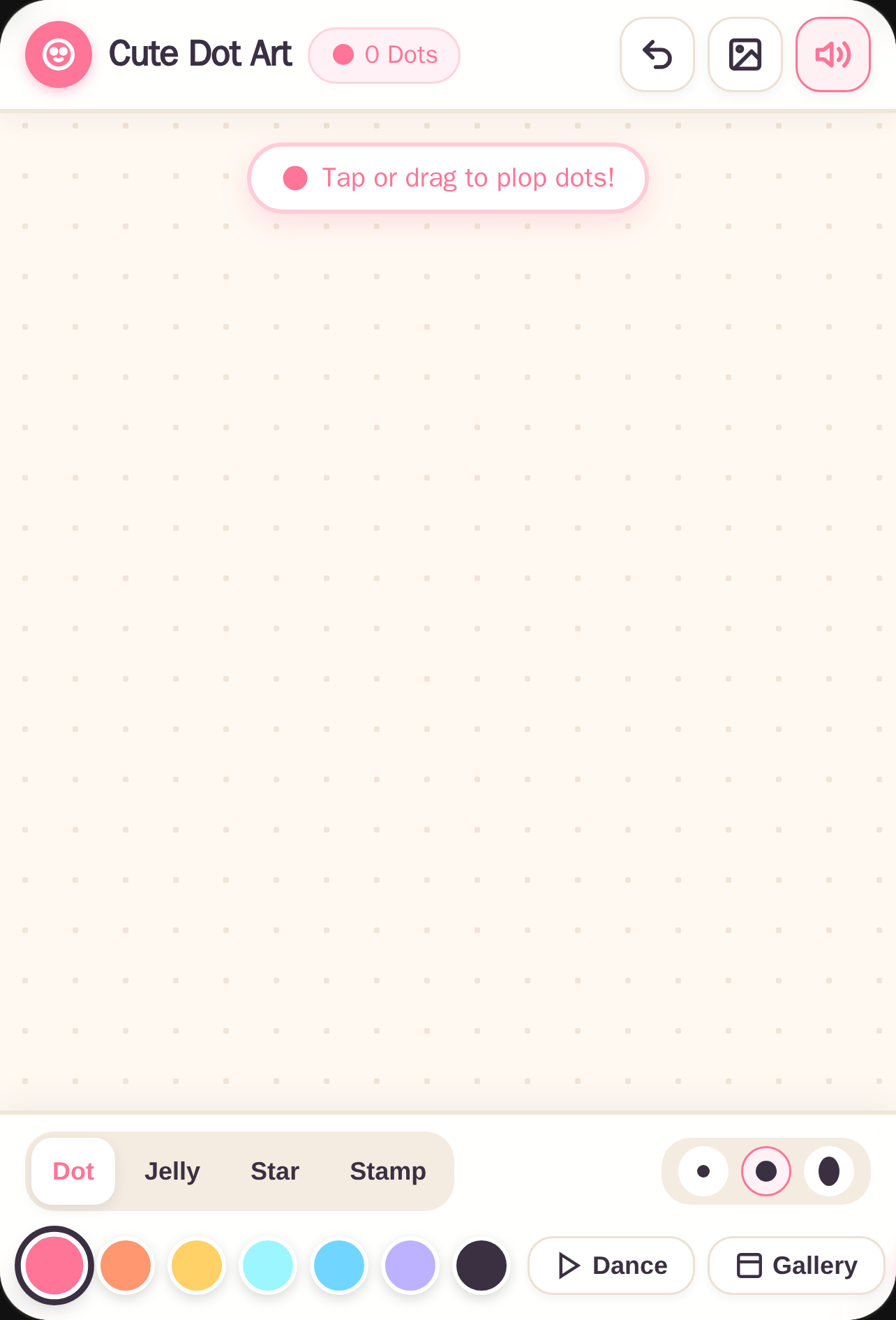 Cute Dot Art and Sound cover