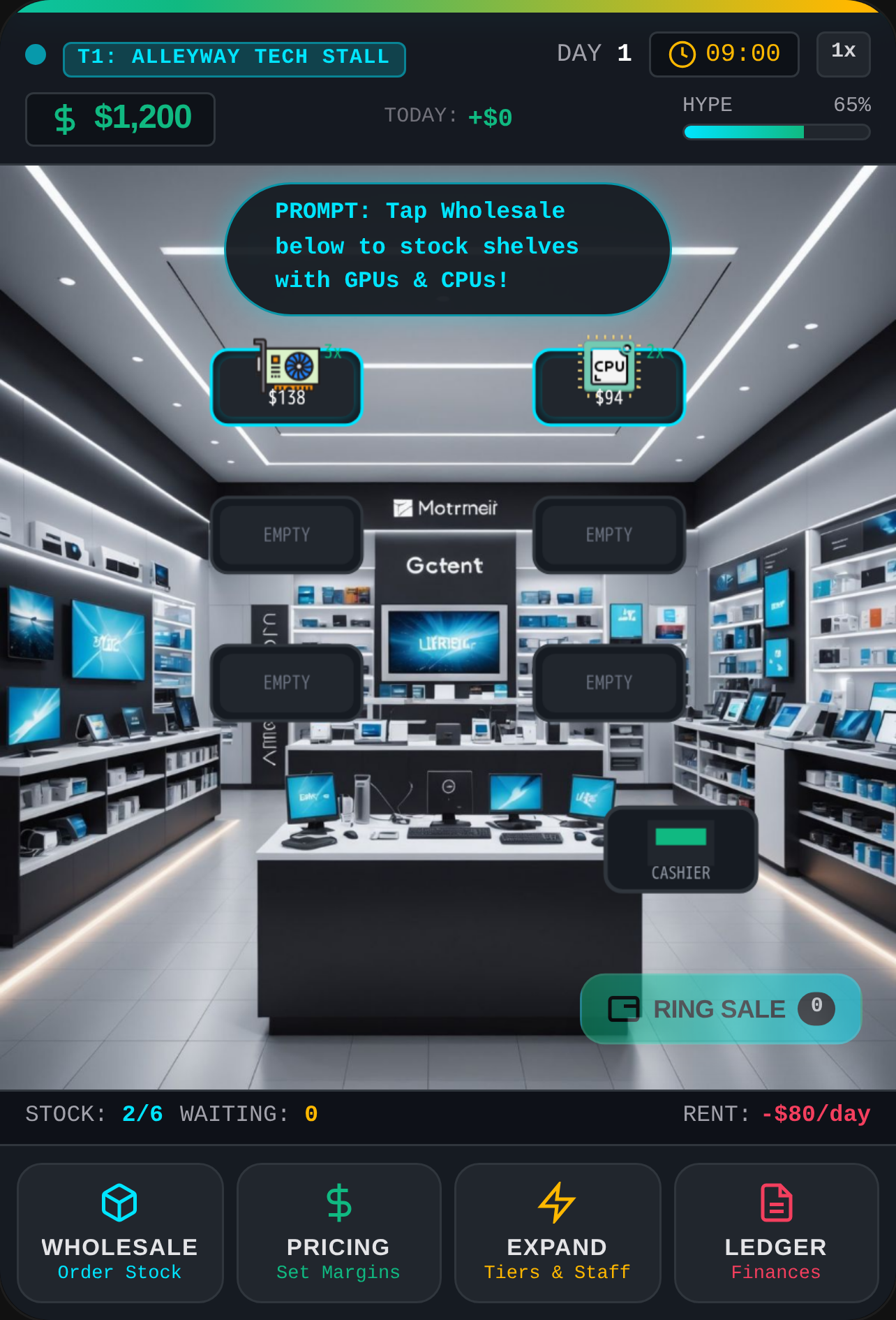 Silicon Tycoon: Computer Shop Simulator cover
