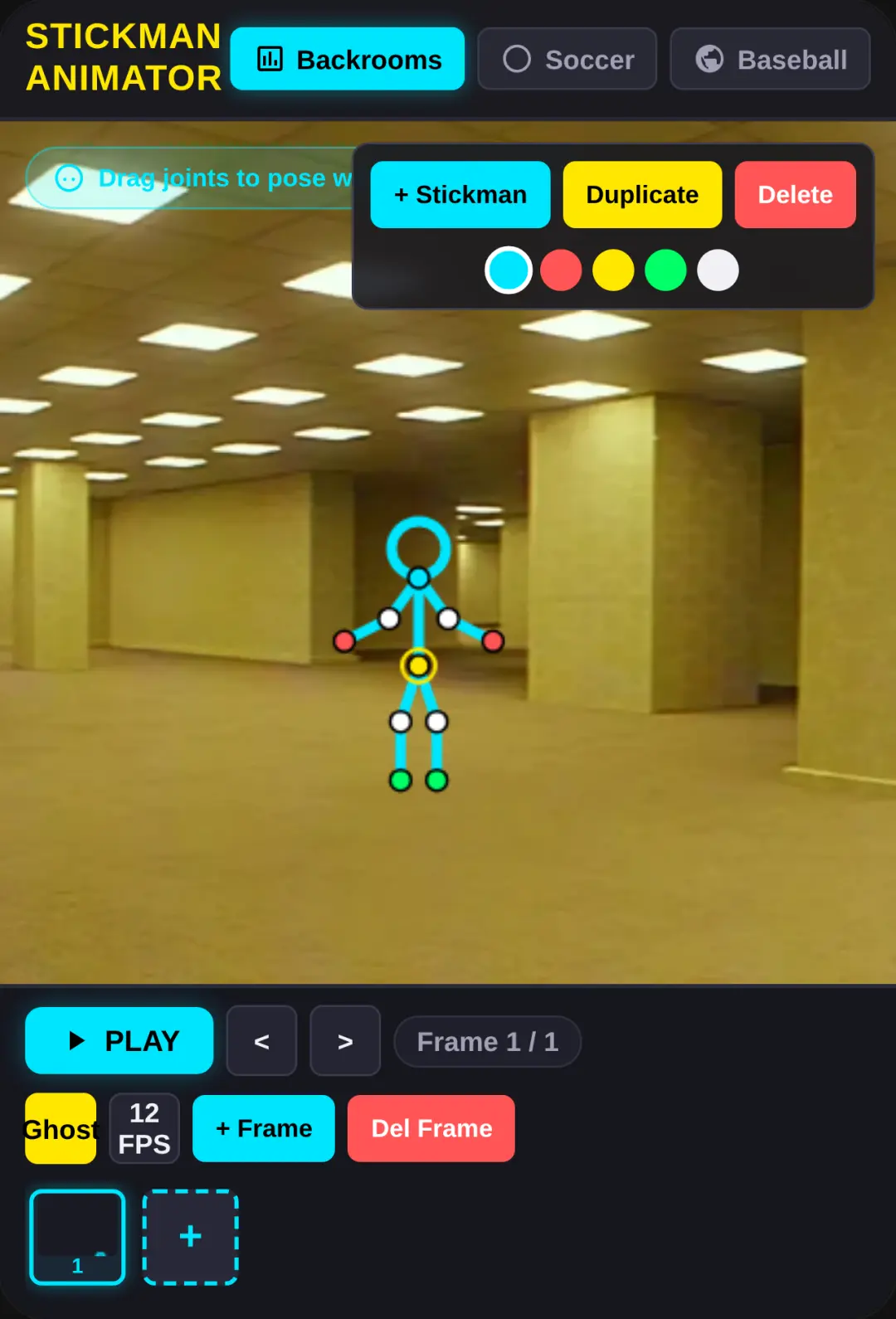 Stickman Animator Sandbox cover