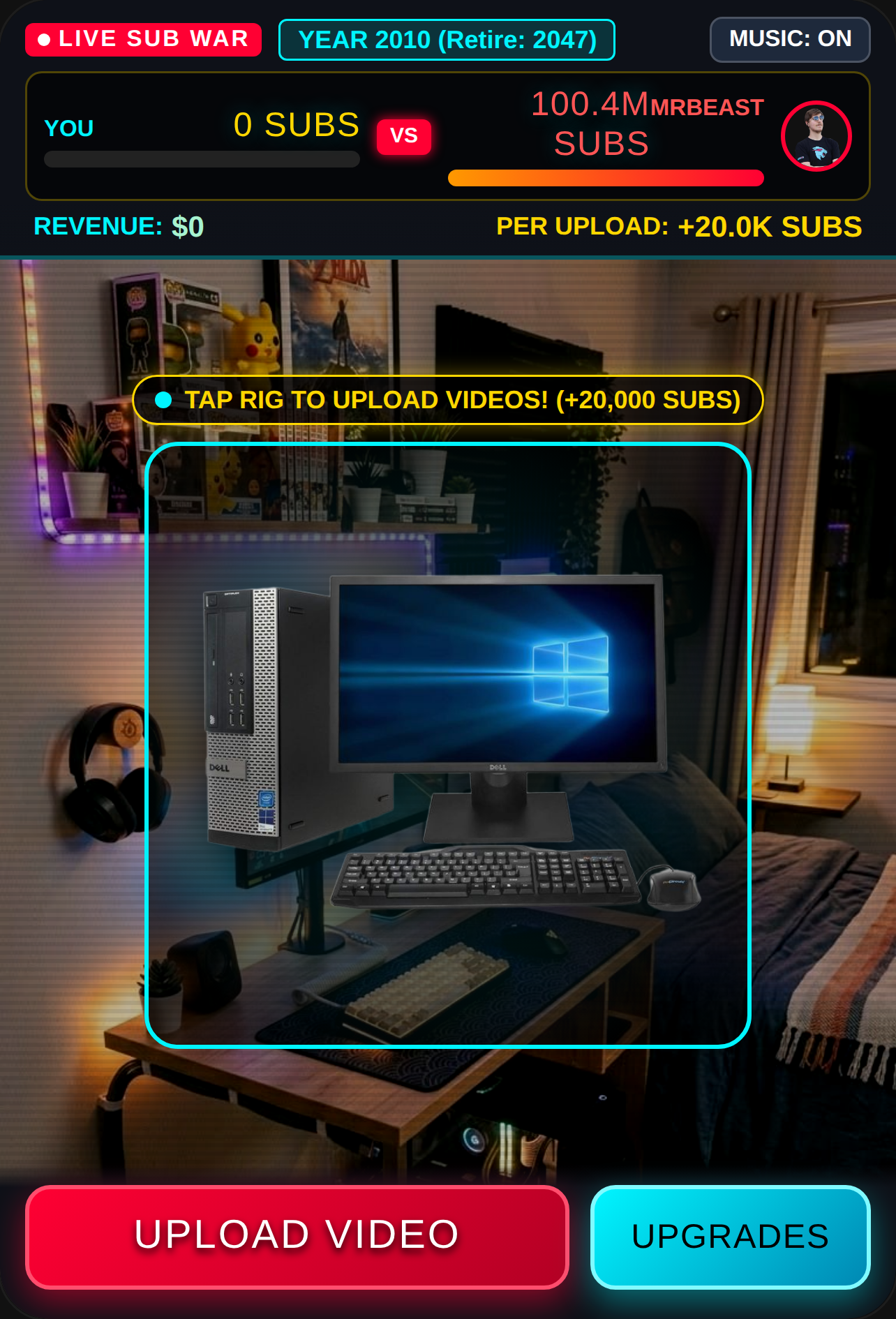 Beat MrBeast Tycoon cover