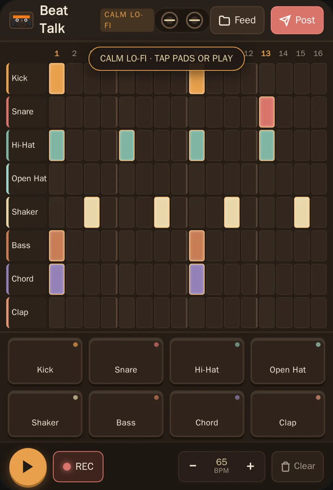Beat Talk — Calm Lo-Fi Beat Pad cover