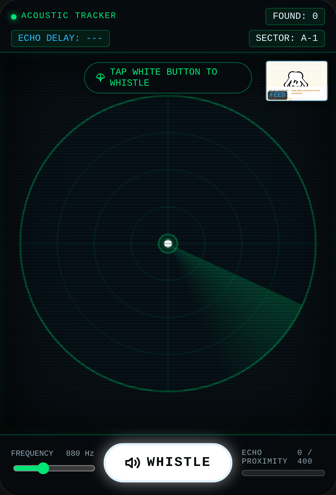 The Whistler Game - Acoustic Sonar fake hackin cover