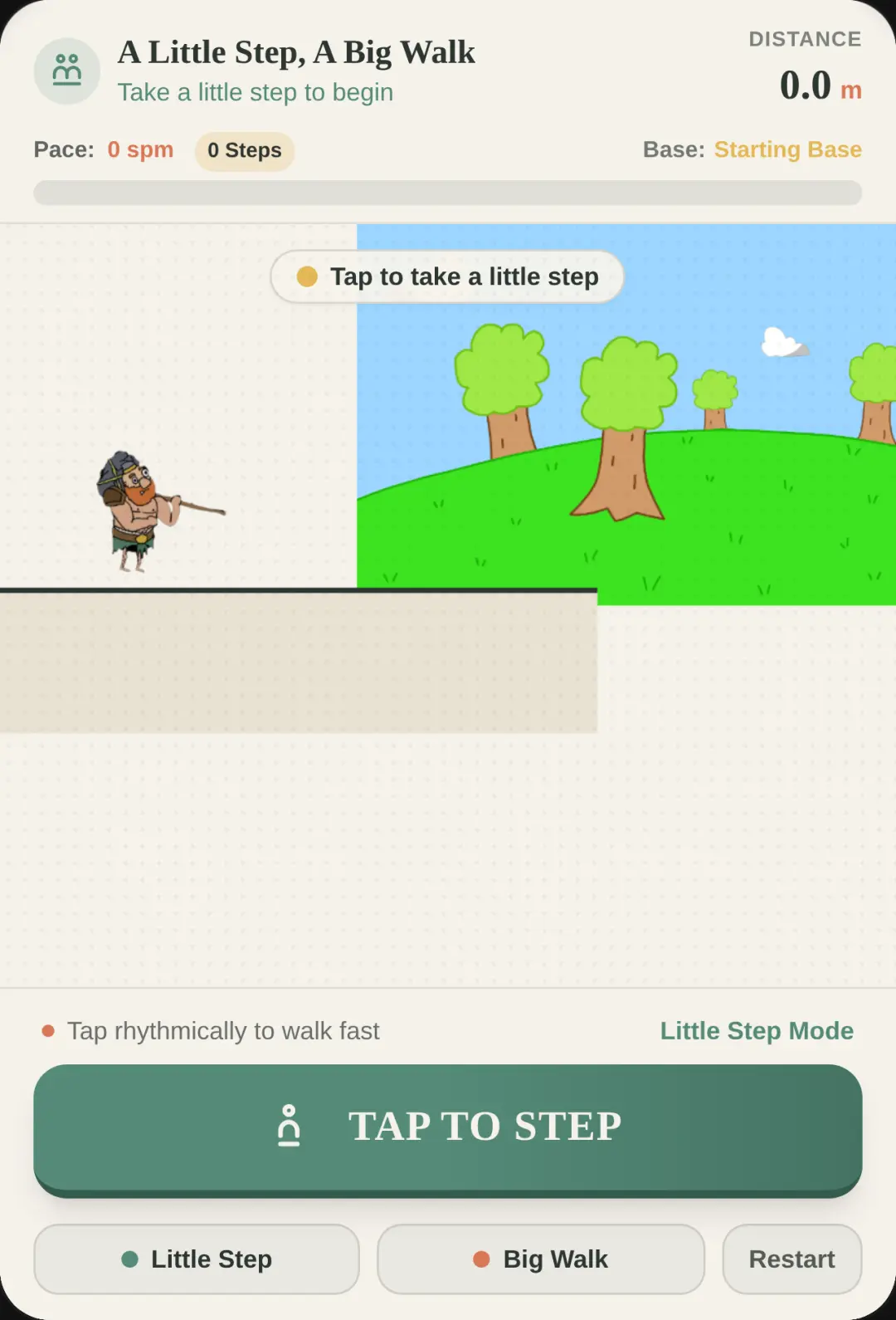 A Little Step, A Big Walk cover