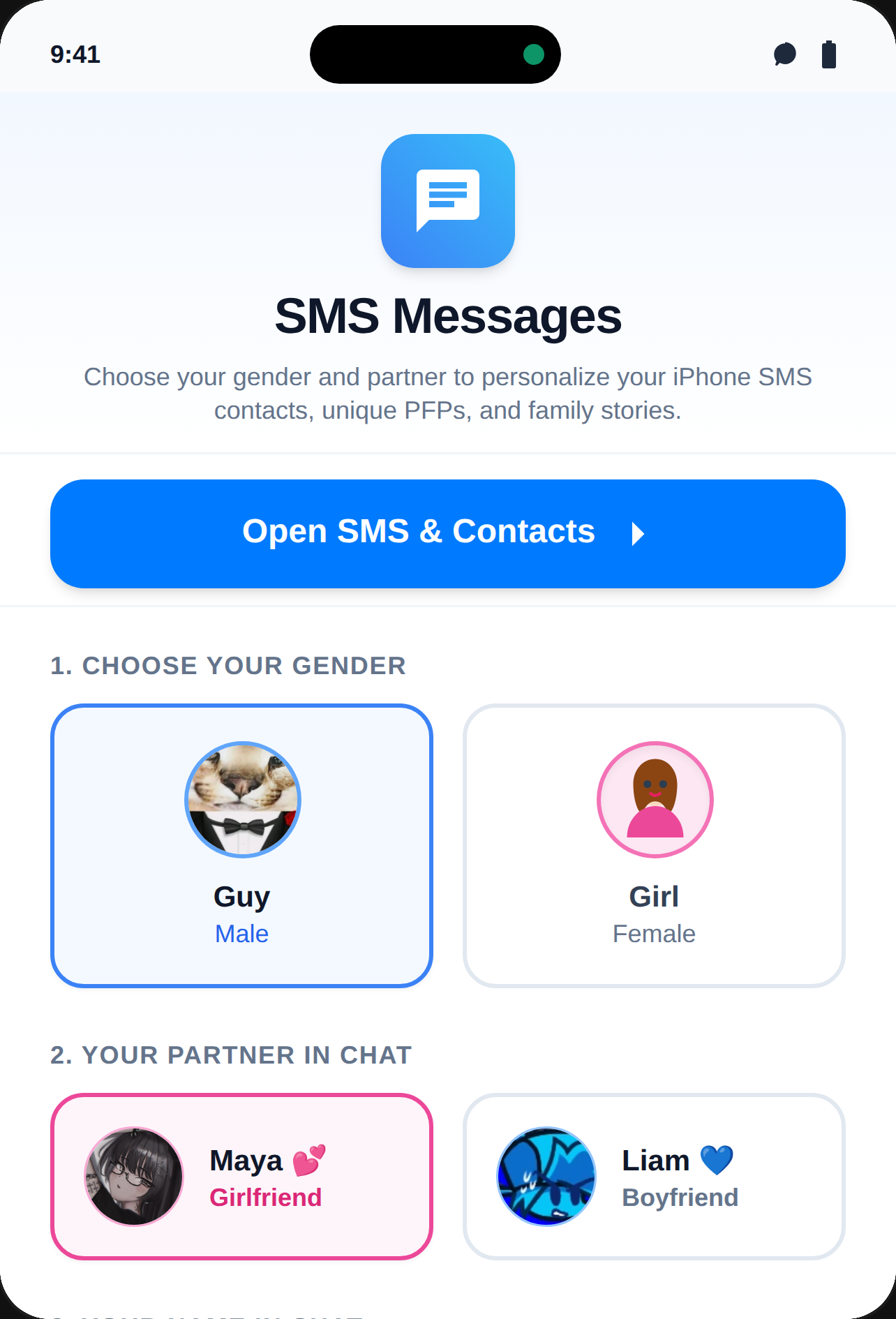 Just chat cover