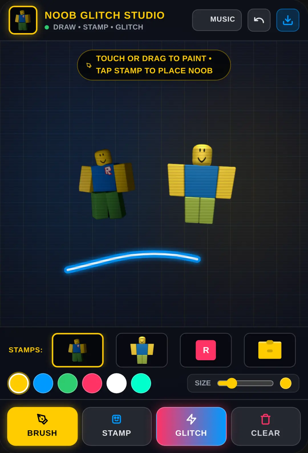 Roblox Noob Glitch Lab cover