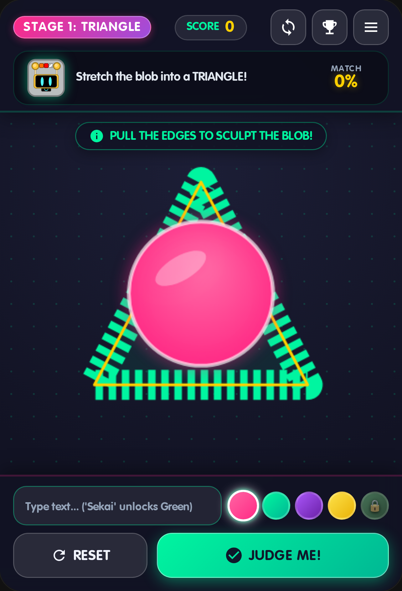 BLOB MORPHER · Cyber Lab Judge cover