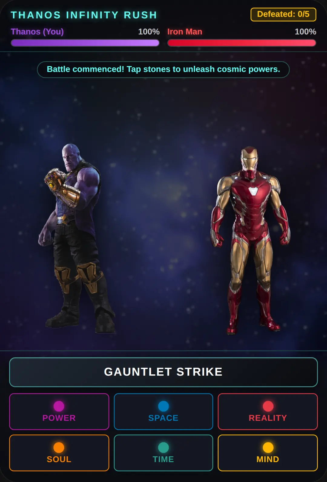 Thanos: Infinity War cover